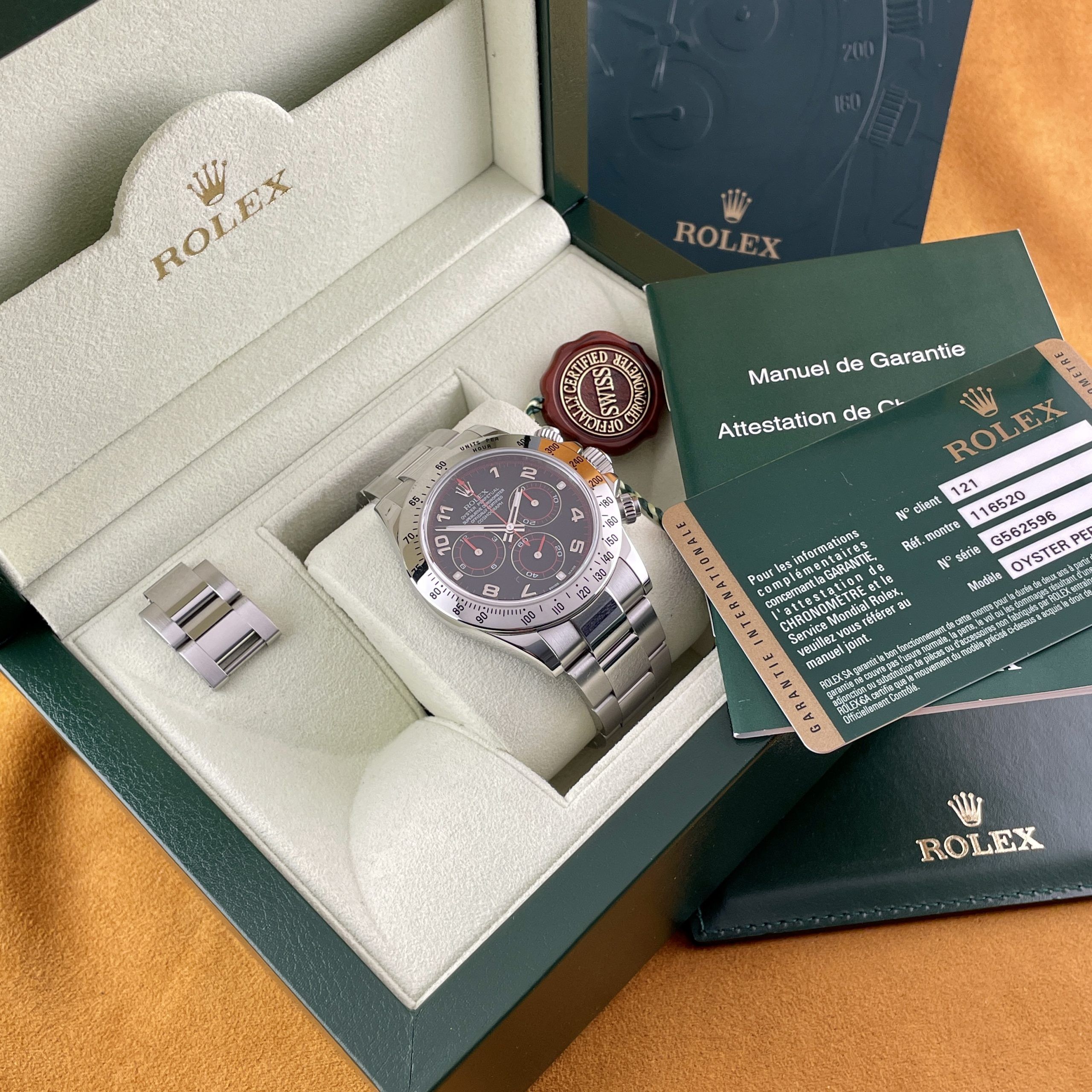 Rolex Daytona 116520 ‘Racing’ Dial Full-Set, photo 3 of 15