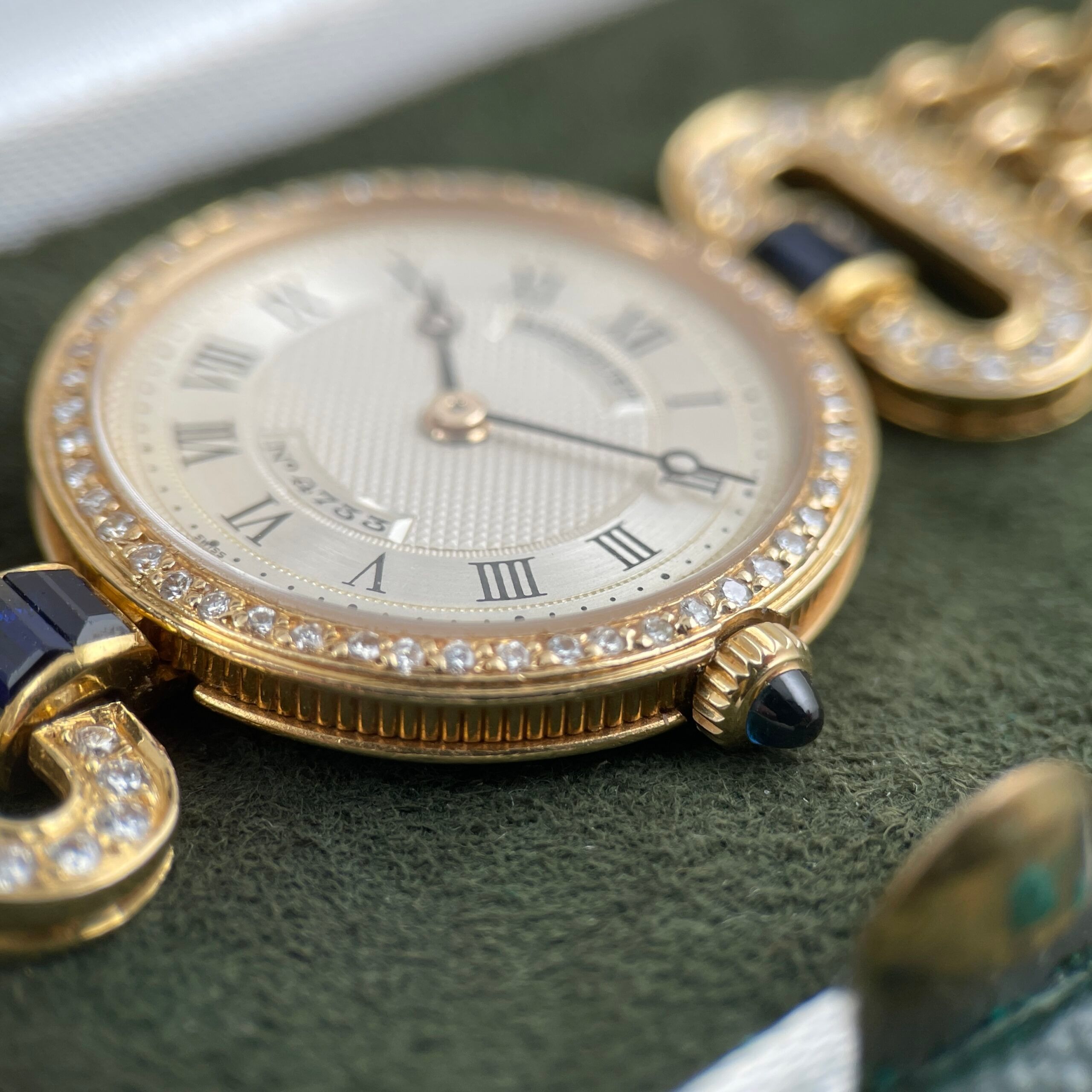 Breguet Classique Diamond & Sapphire Cocktail Watch, photo 7 of 16