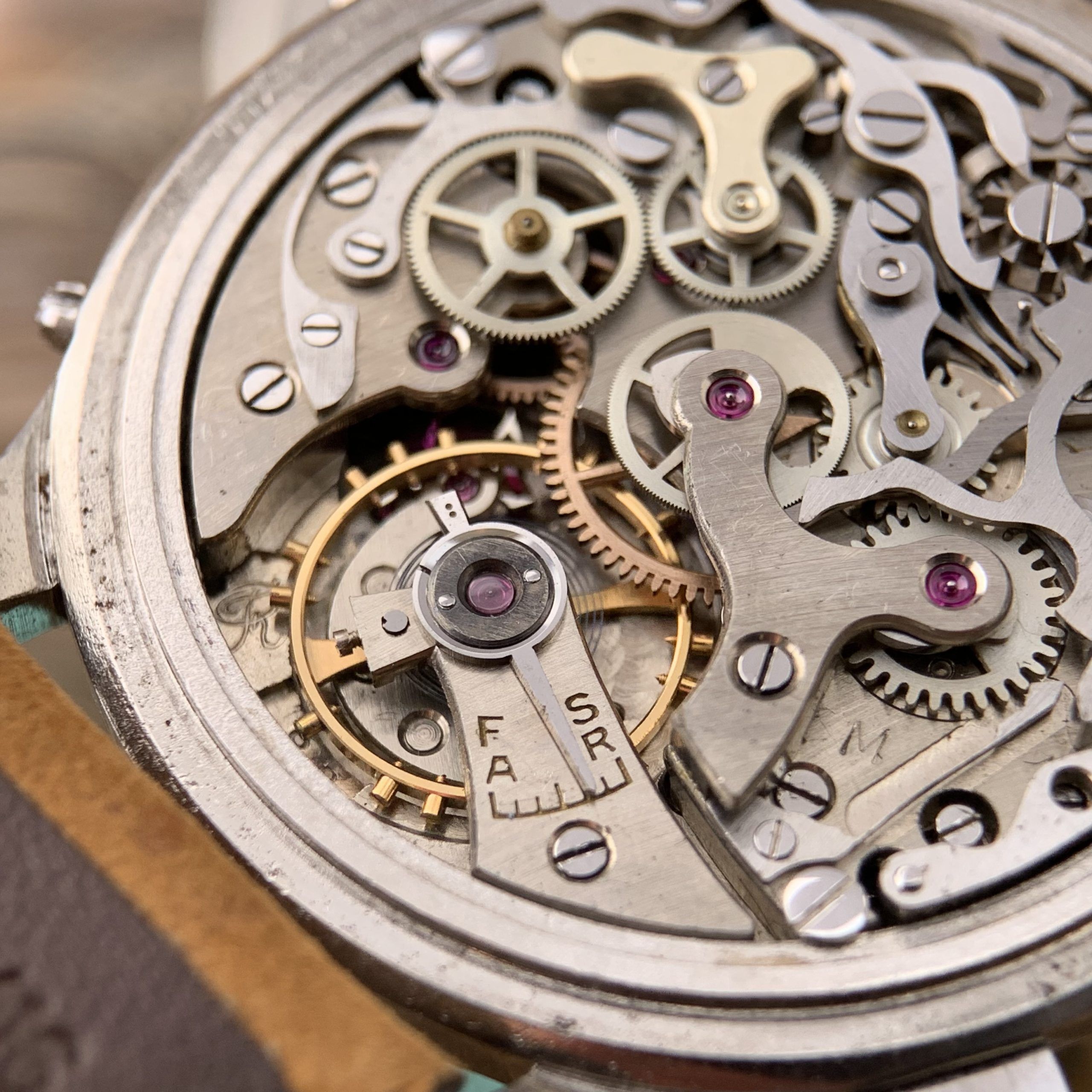 Record Watch & Co Rare Valjoux 88 Triple-Date Moonphase Chronograph, photo 13 of 15