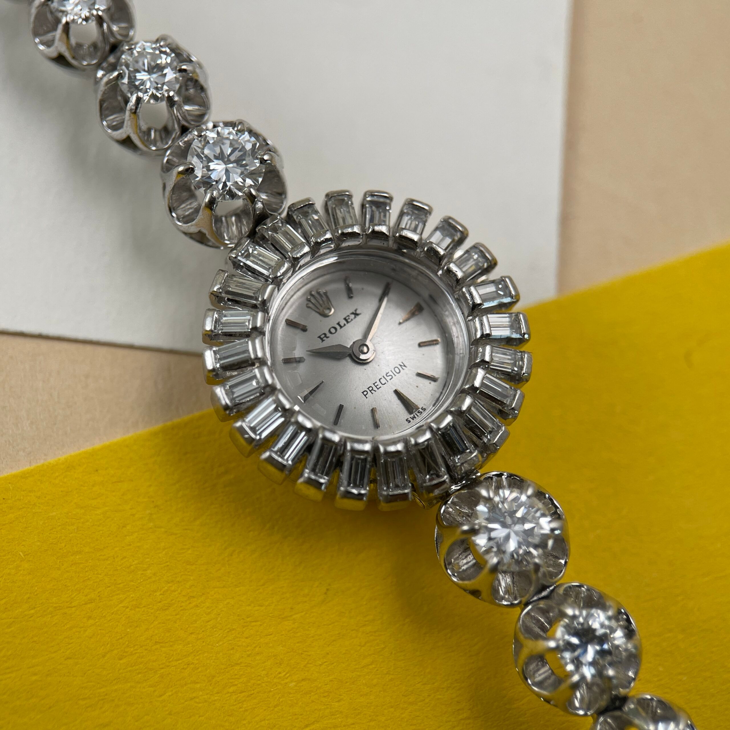 Rolex / Carl Bucherer Diamond White Gold Cocktail Watch, photo 5 of 16