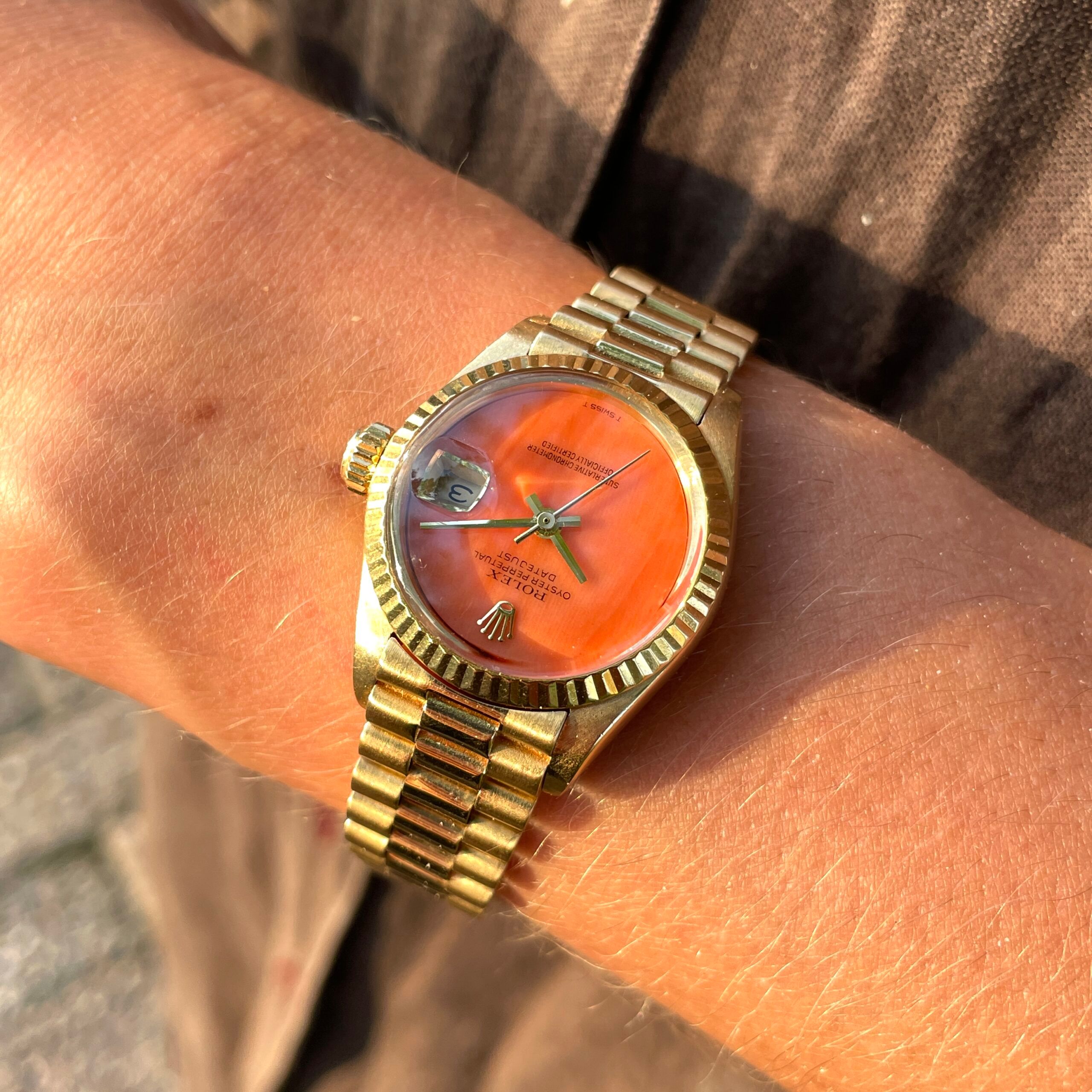 Rolex Datejust Coral Dial, photo 4 of 13