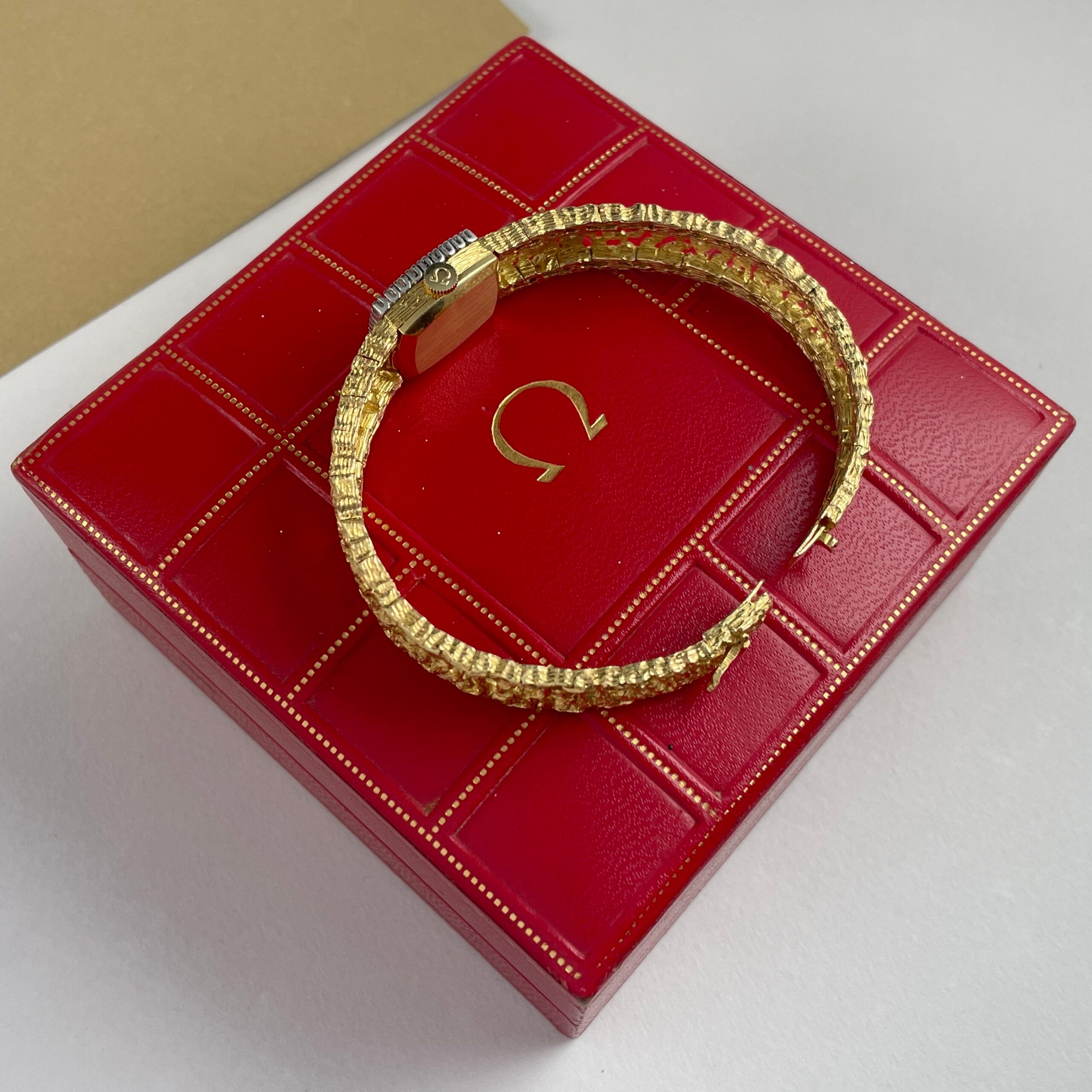 Omega Classic Mailles d’Or Gilbert Albert Diamond Cocktail Watch ‘Naturalistic’, photo 5 of 14
