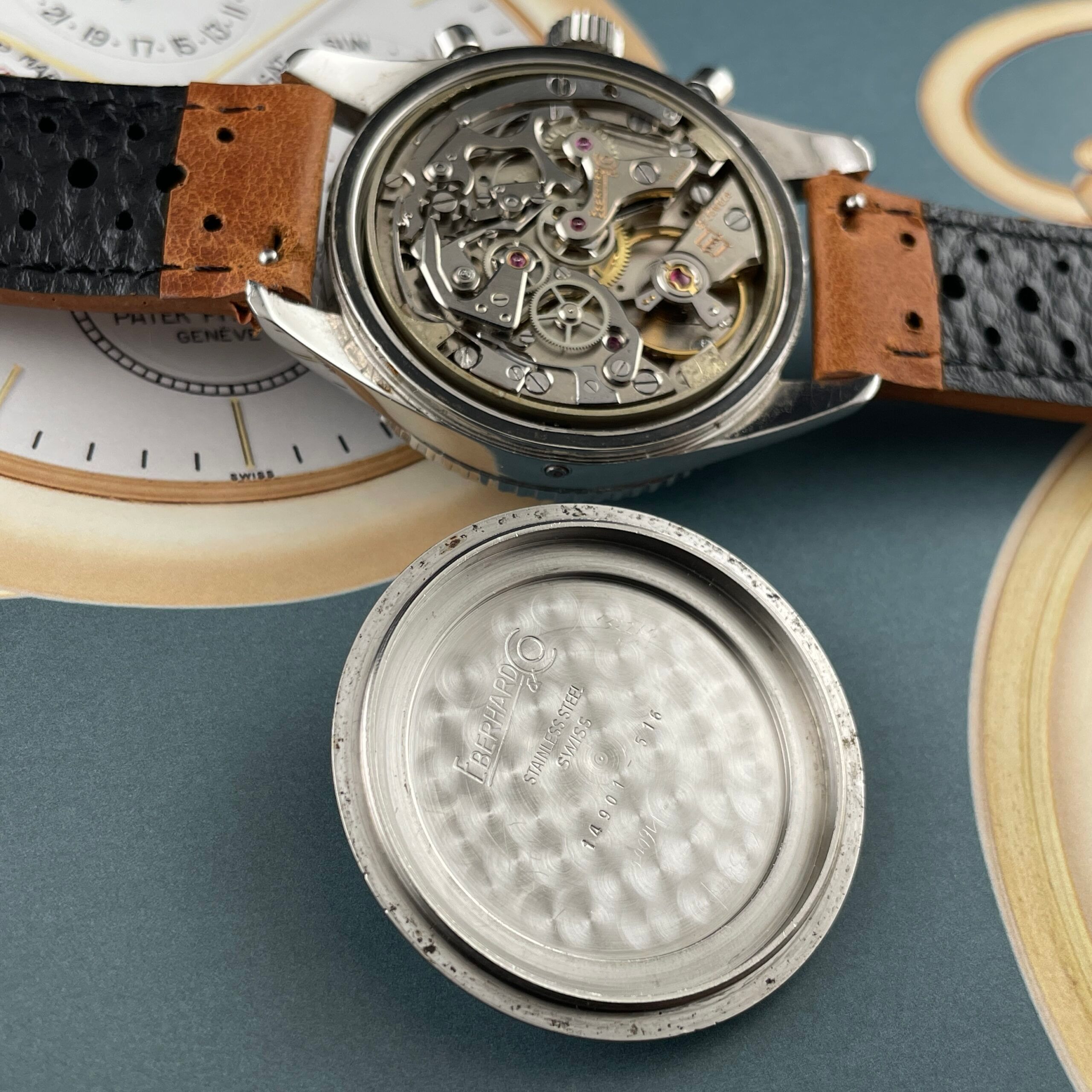 Eberhard & Co. Eberhard Contograf Re. 14901 Chronograph ‘Reversed Panda’, photo 12 of 15