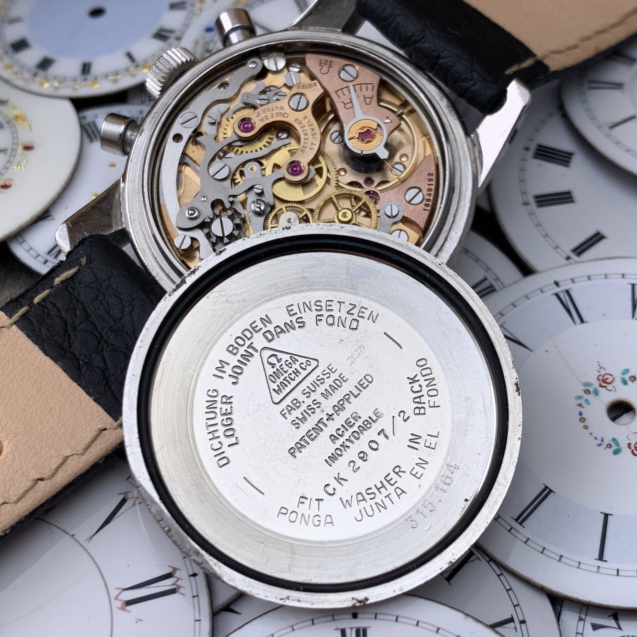 Omega CK2907 Seamaster Cal.321 Chronograph, photo 13 of 16