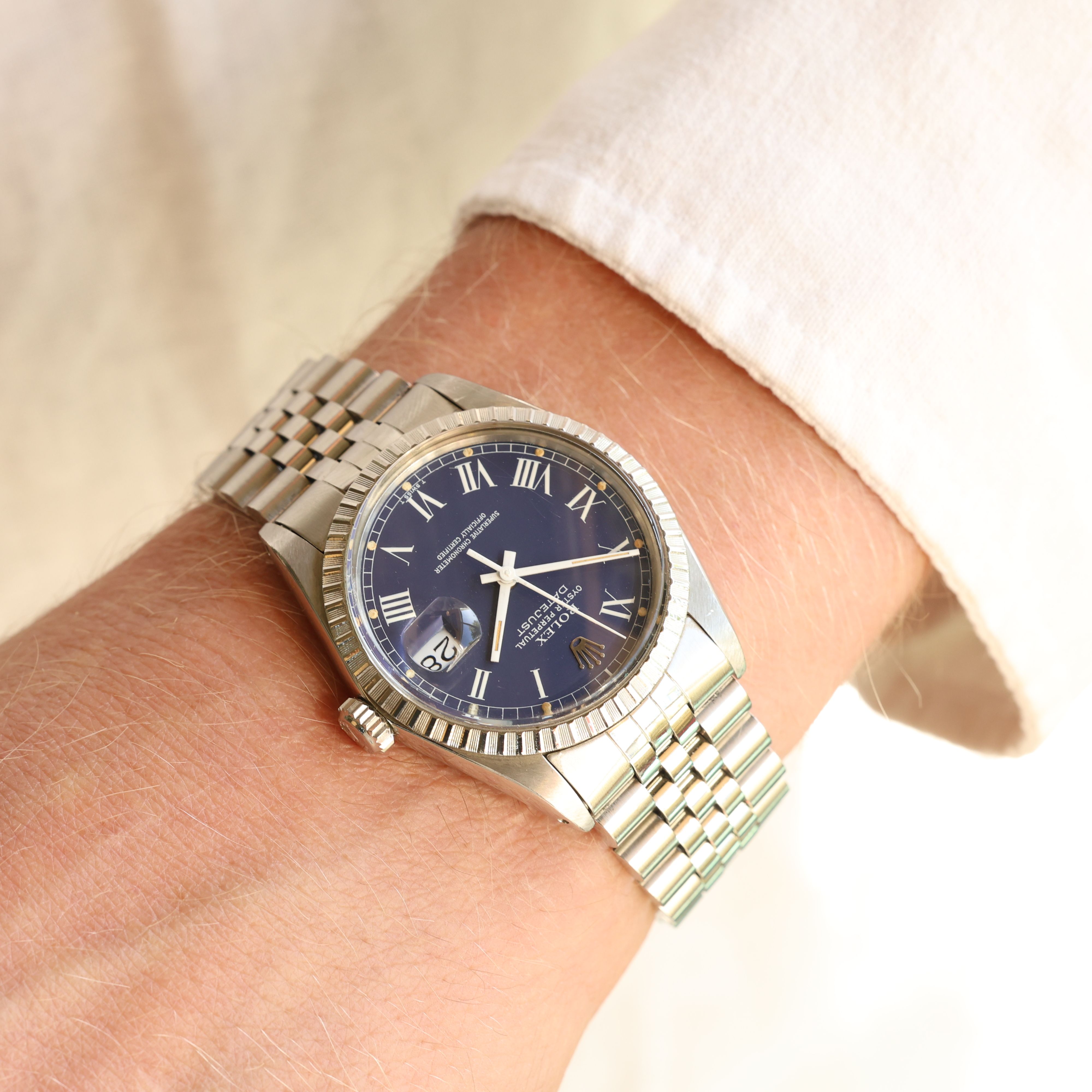 Rolex Datejust 'Blue Buckley'