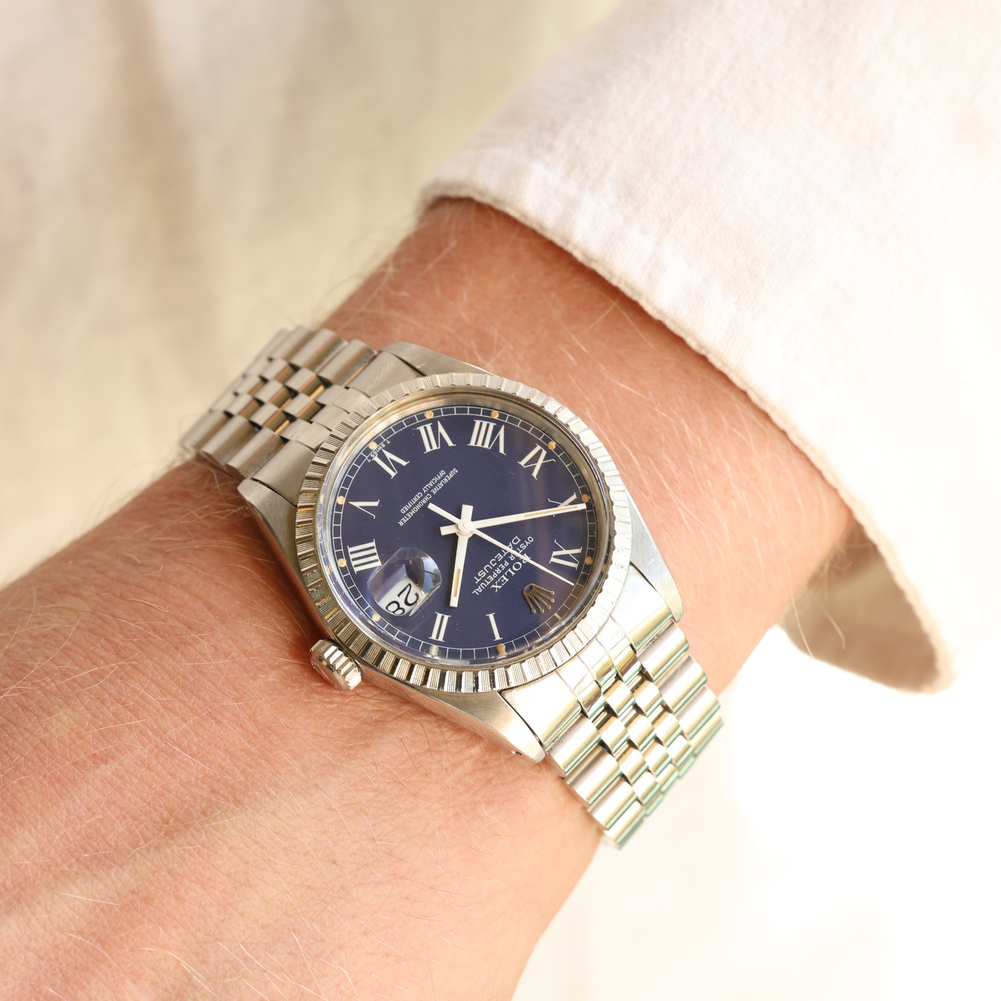 Rolex Datejust 'Blue Buckley'