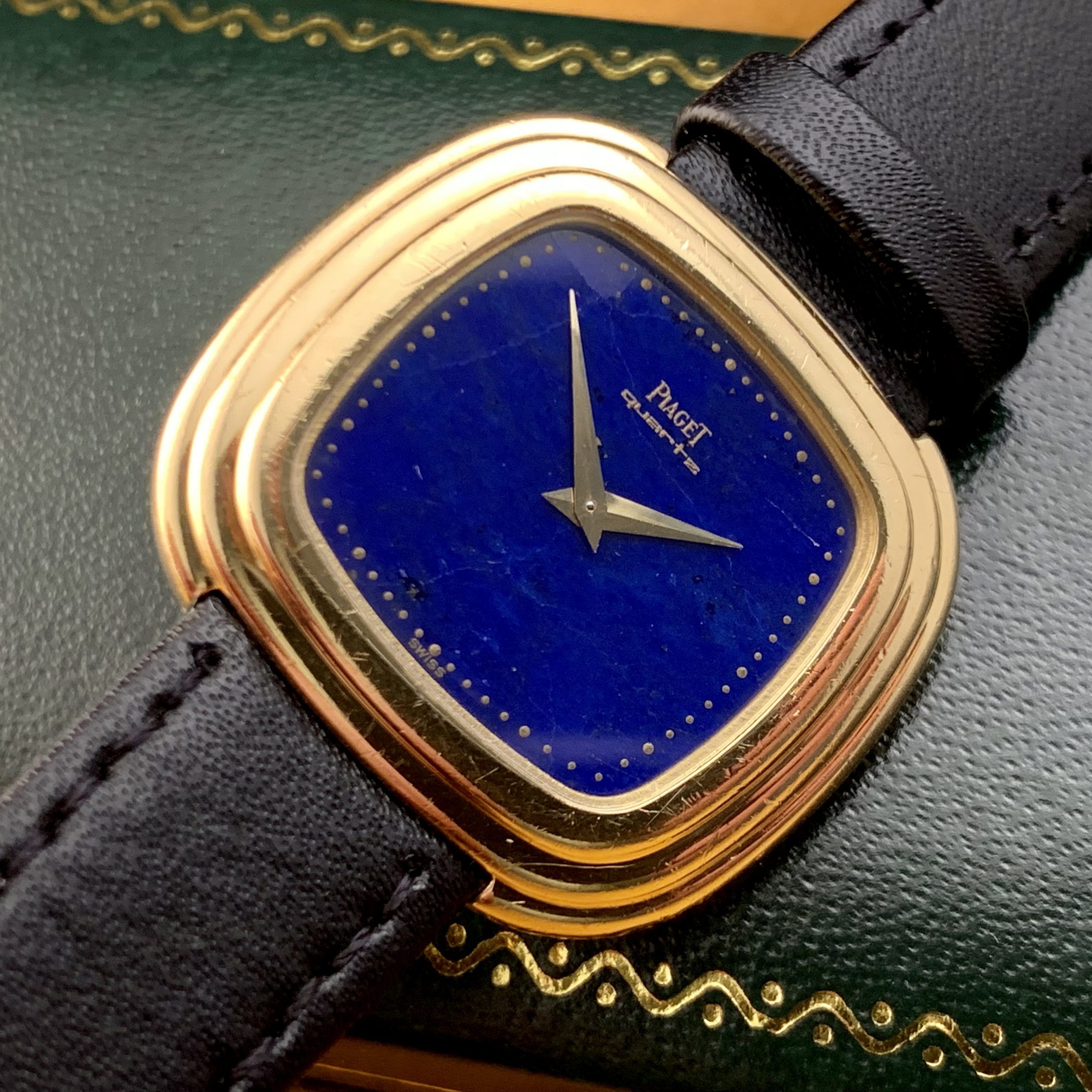 Piaget Lapis Lazuli Gents Dress Watch