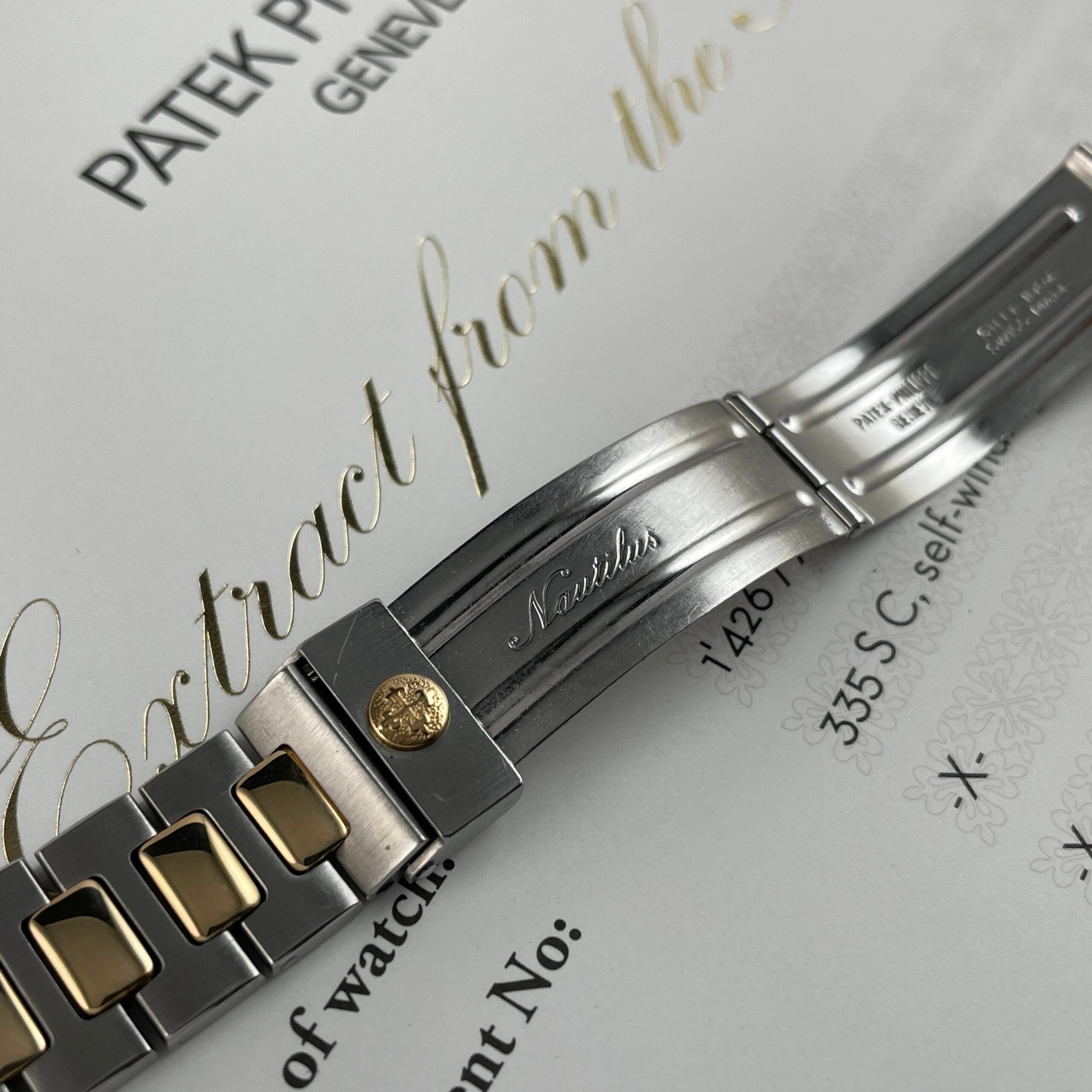 Patek Philippe Nautilus 3800/1 Blue Dial with Extract of Archives, photo 15 of 15