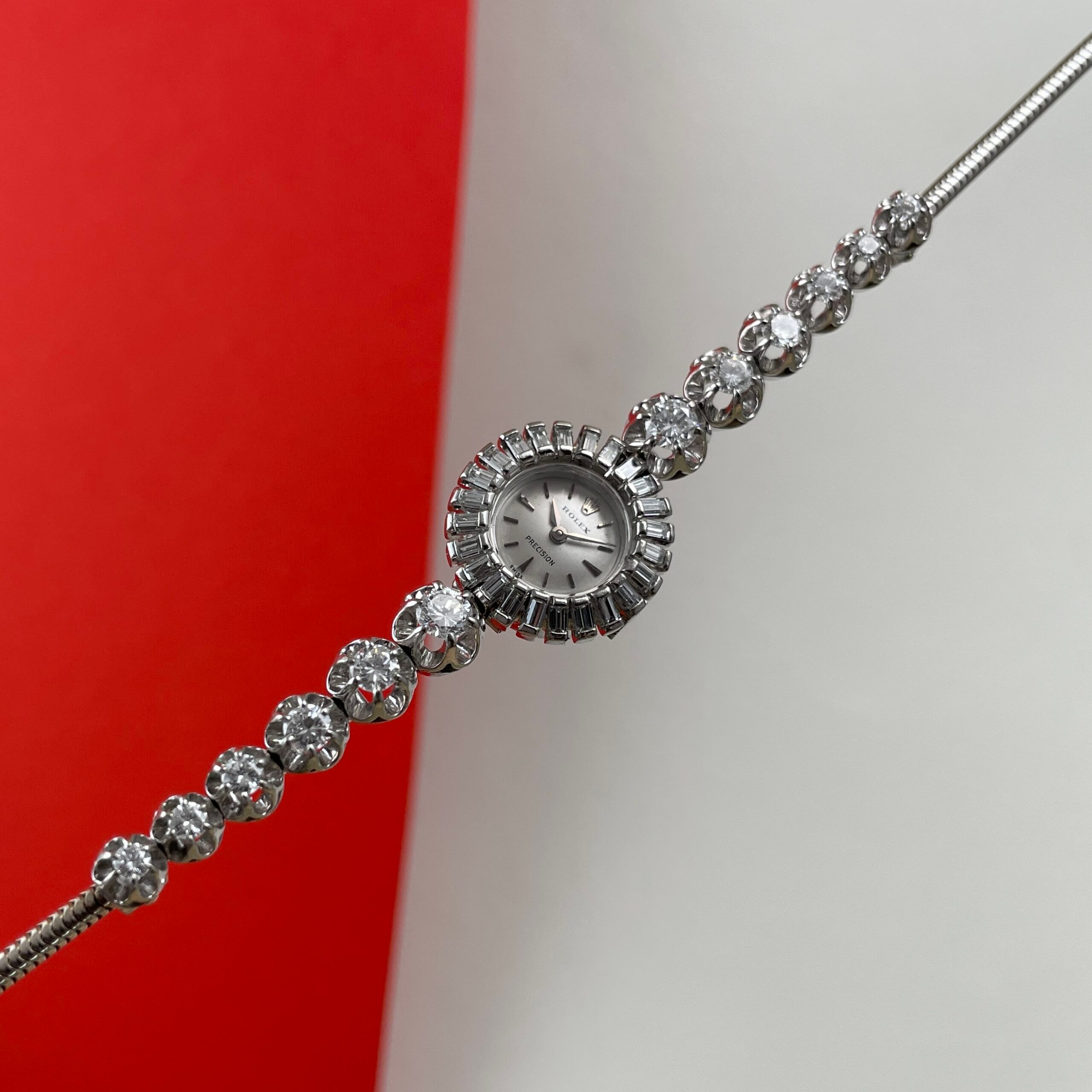 Rolex / Carl Bucherer Diamond White Gold Cocktail Watch, photo 3 of 16