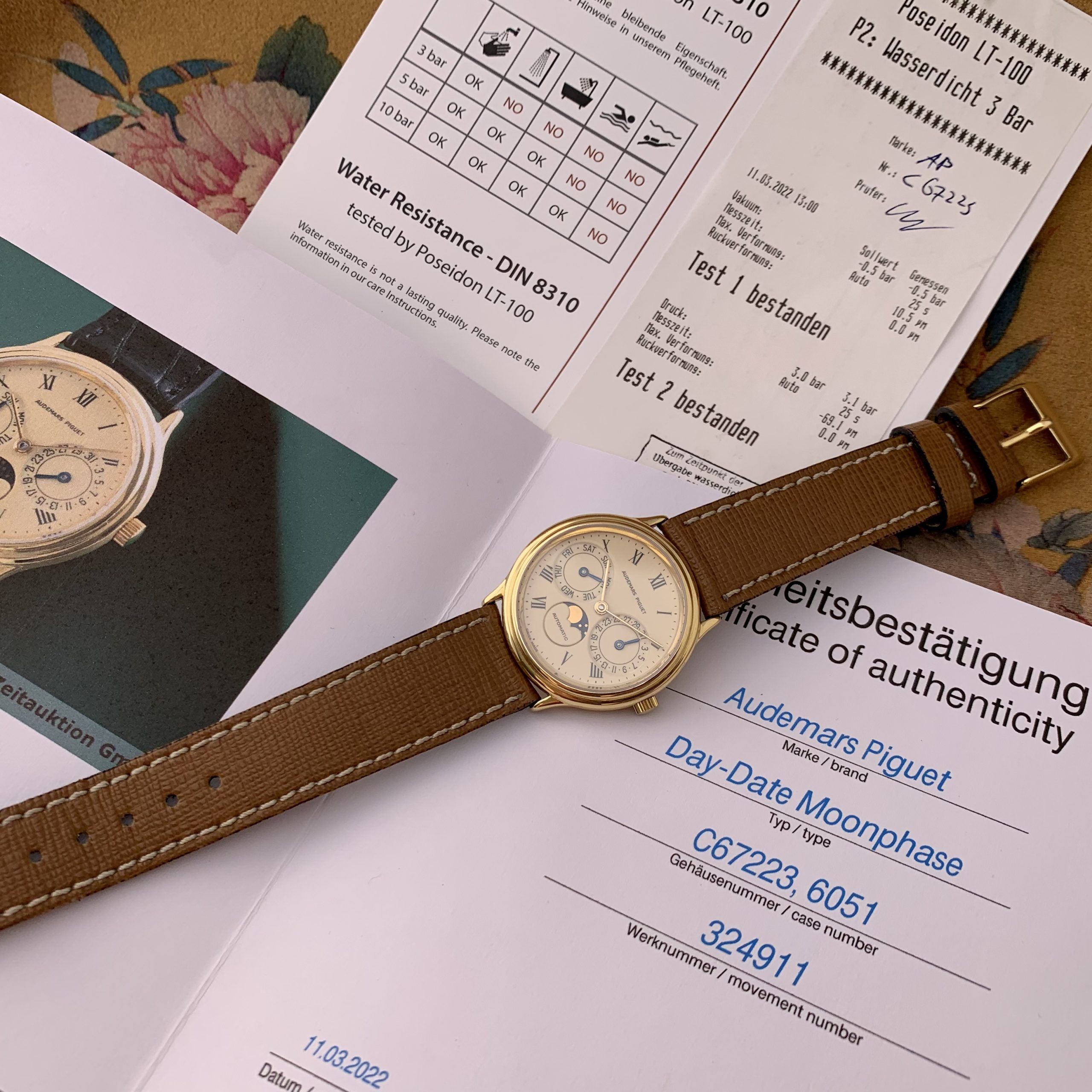 Audemars Piguet Moonphase Day-Date Dress Watch, photo 16 of 16