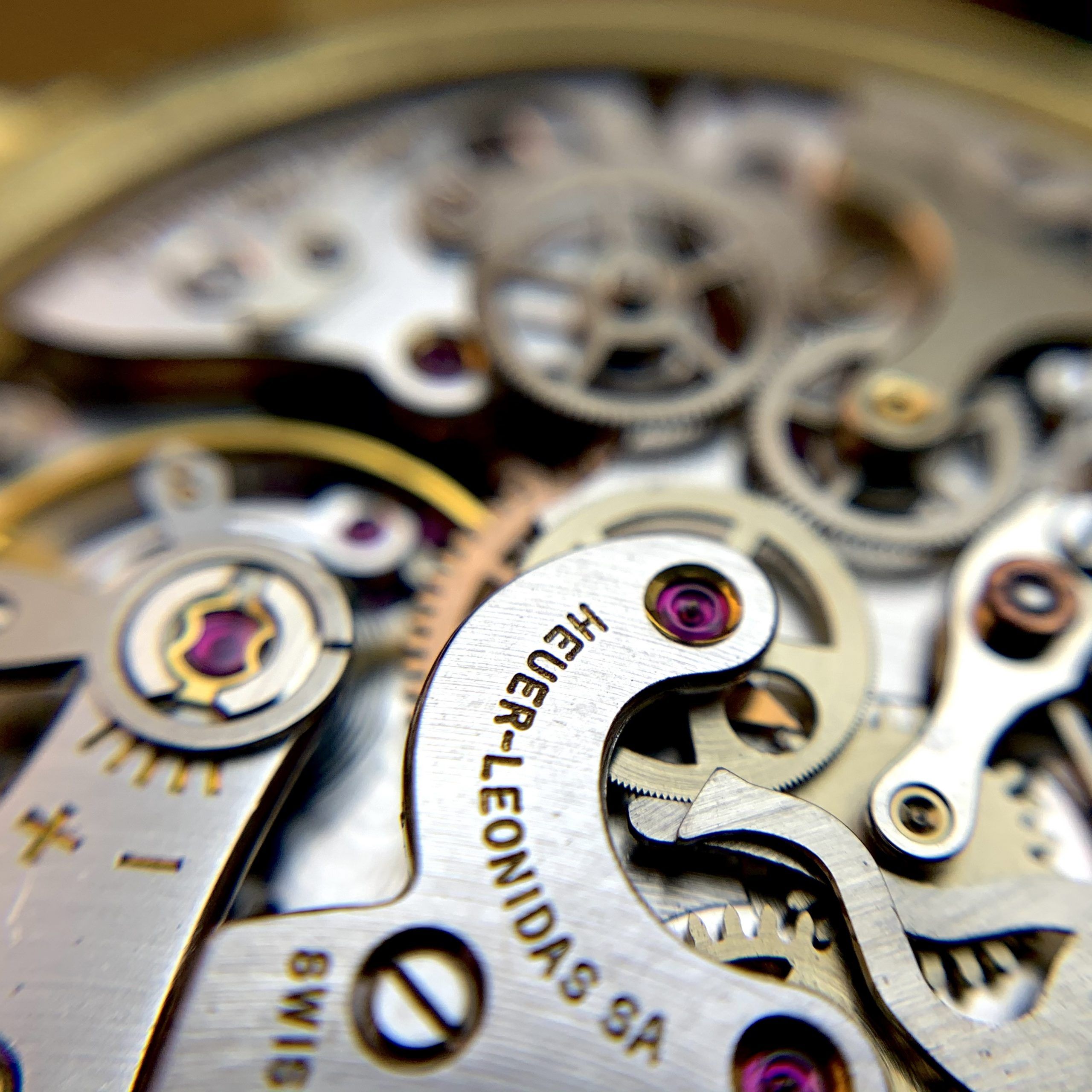 Heuer Carrera 2448n Valjoux 72 Matte Black /, photo 12 of 13