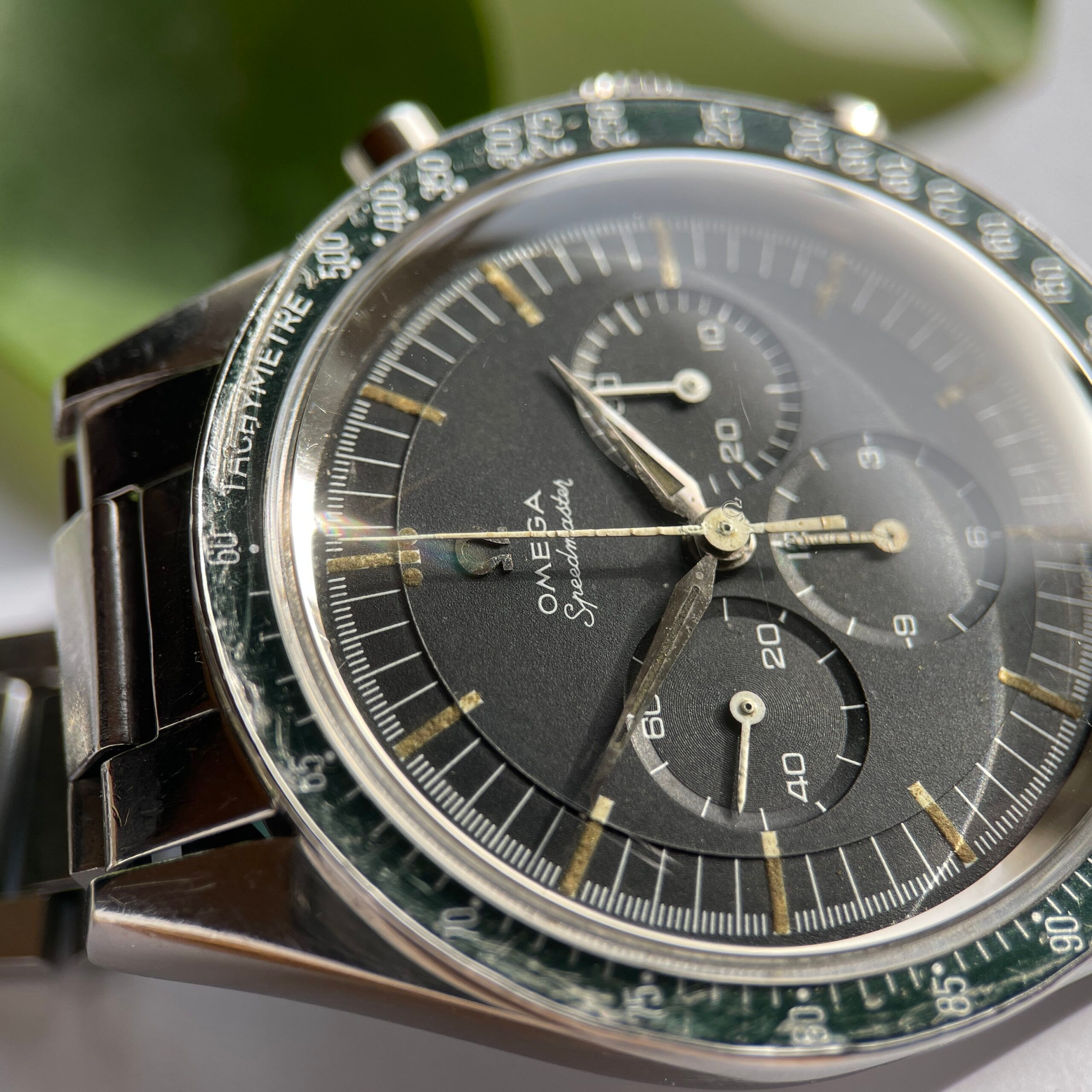 Omega Speedmaster 2998-6 ‘Green Bezel’, photo 2 of 15