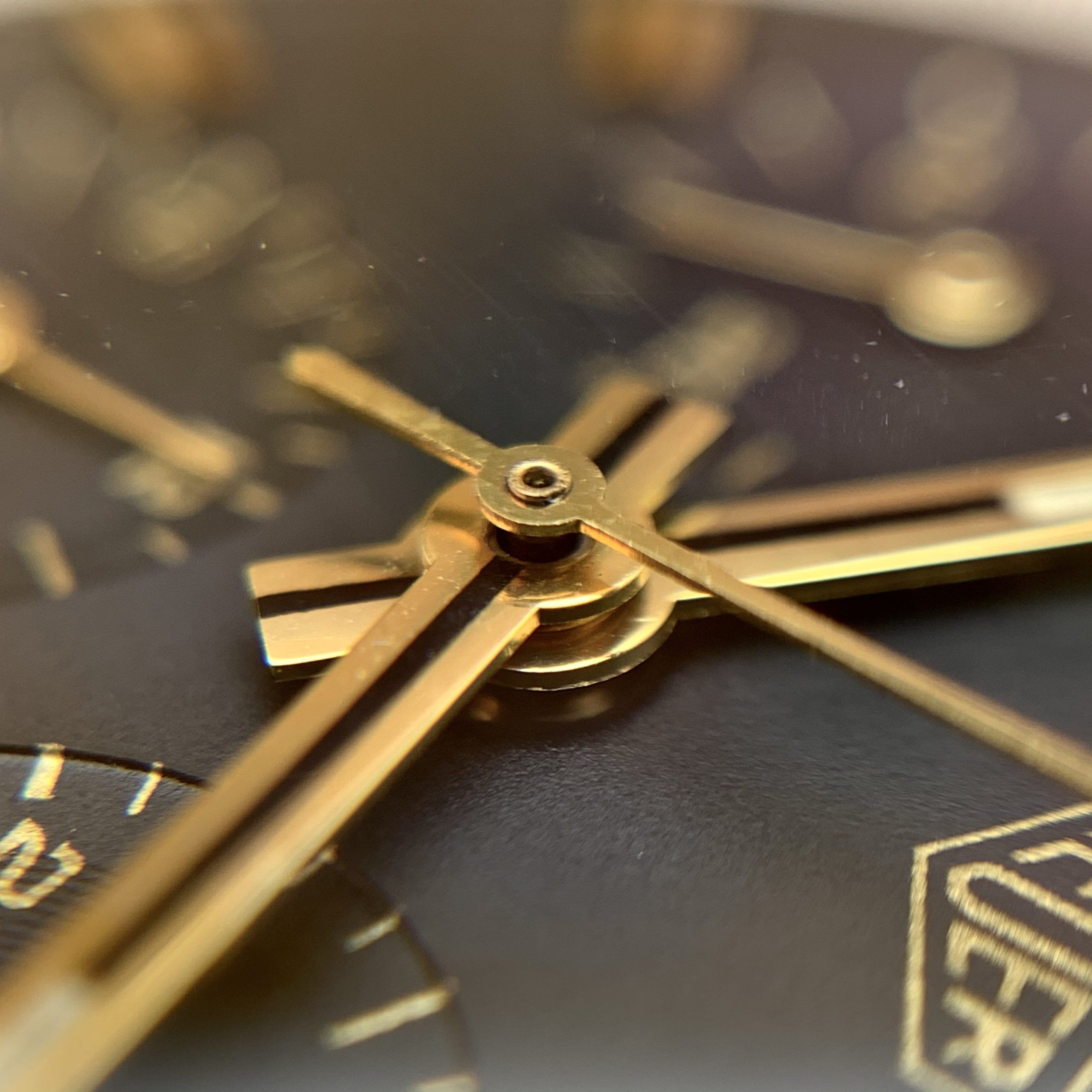 Heuer Carrera 2448n Valjoux 72 Matte Black /, photo 5 of 13