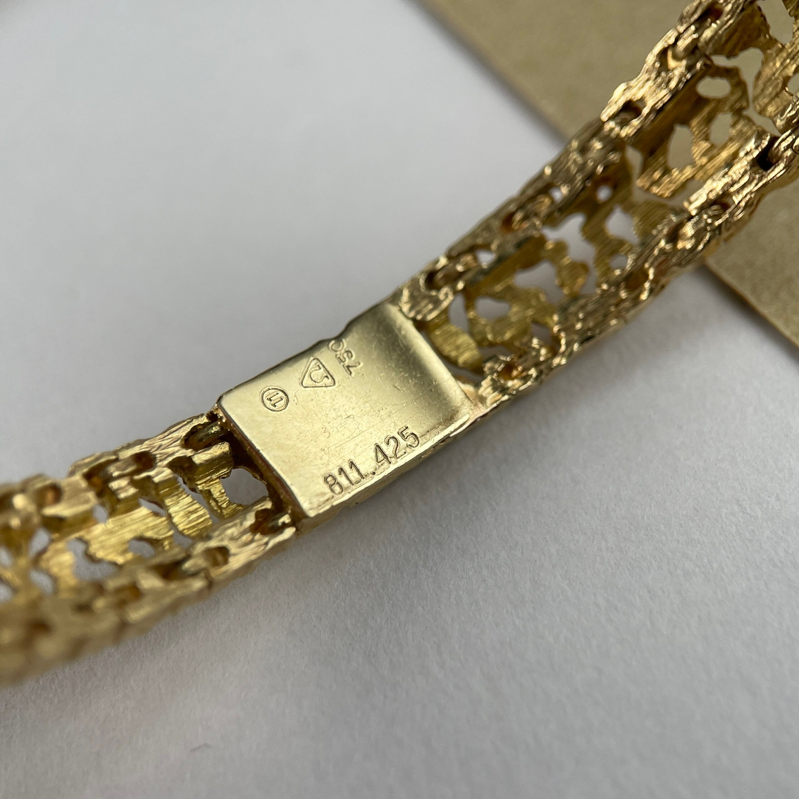 Omega Classic Mailles d’Or Gilbert Albert Diamond Cocktail Watch ‘Naturalistic’, photo 11 of 14