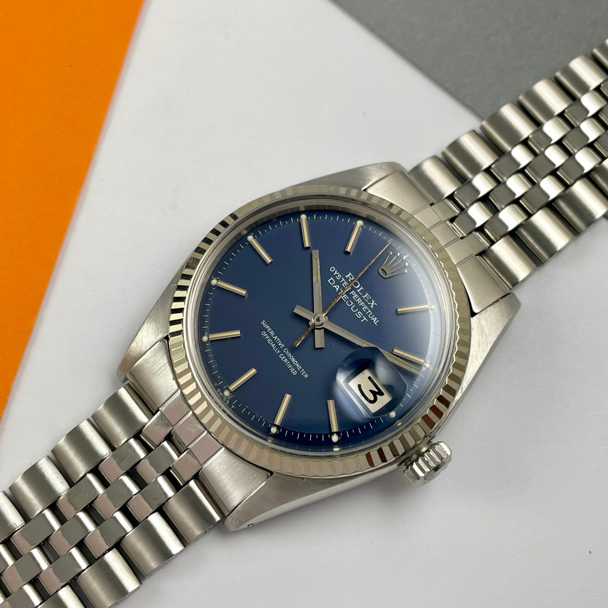 Rolex Datejust 1601 Matt Blue Dial, photo 5 of 13