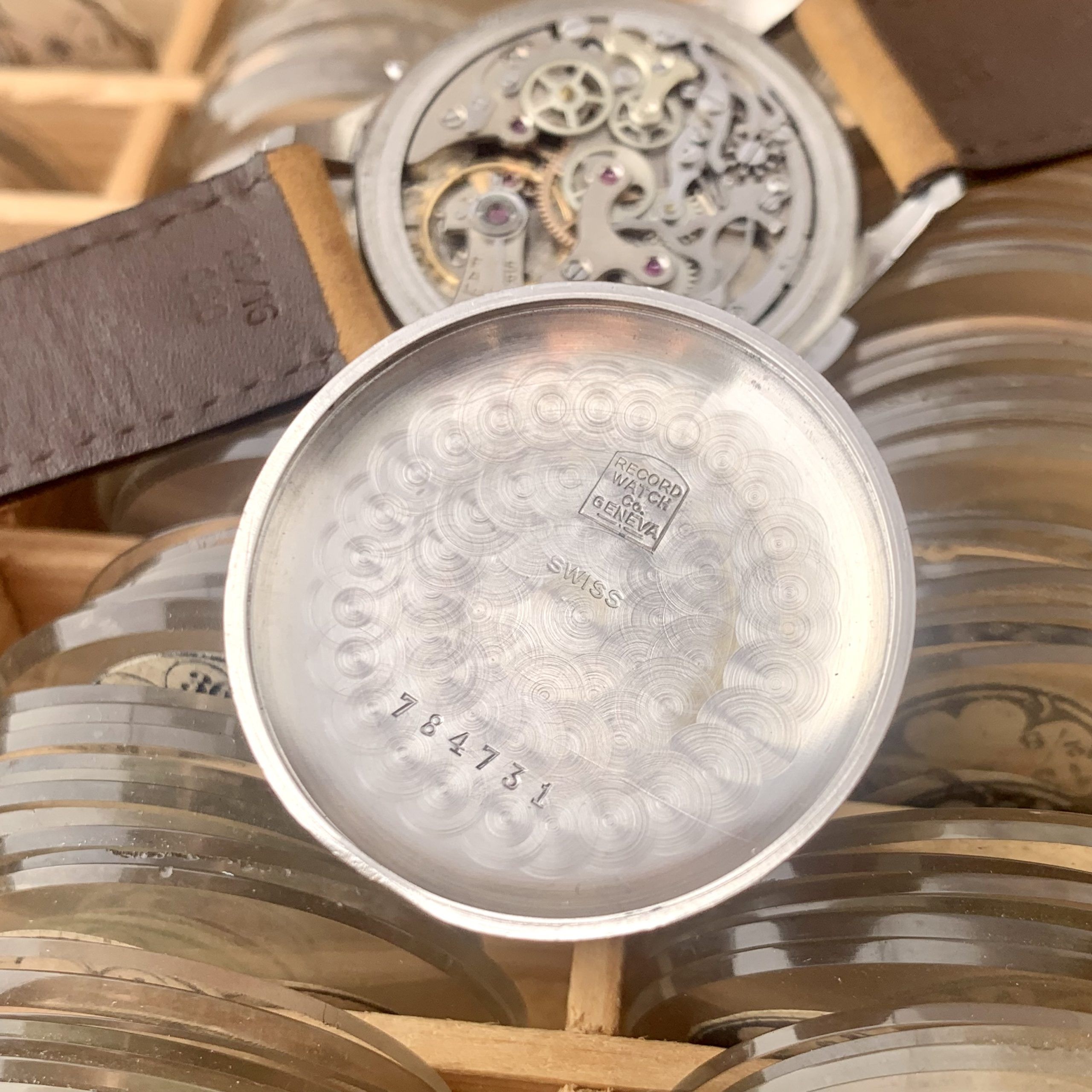 Record Watch & Co Rare Valjoux 88 Triple-Date Moonphase Chronograph, photo 9 of 15