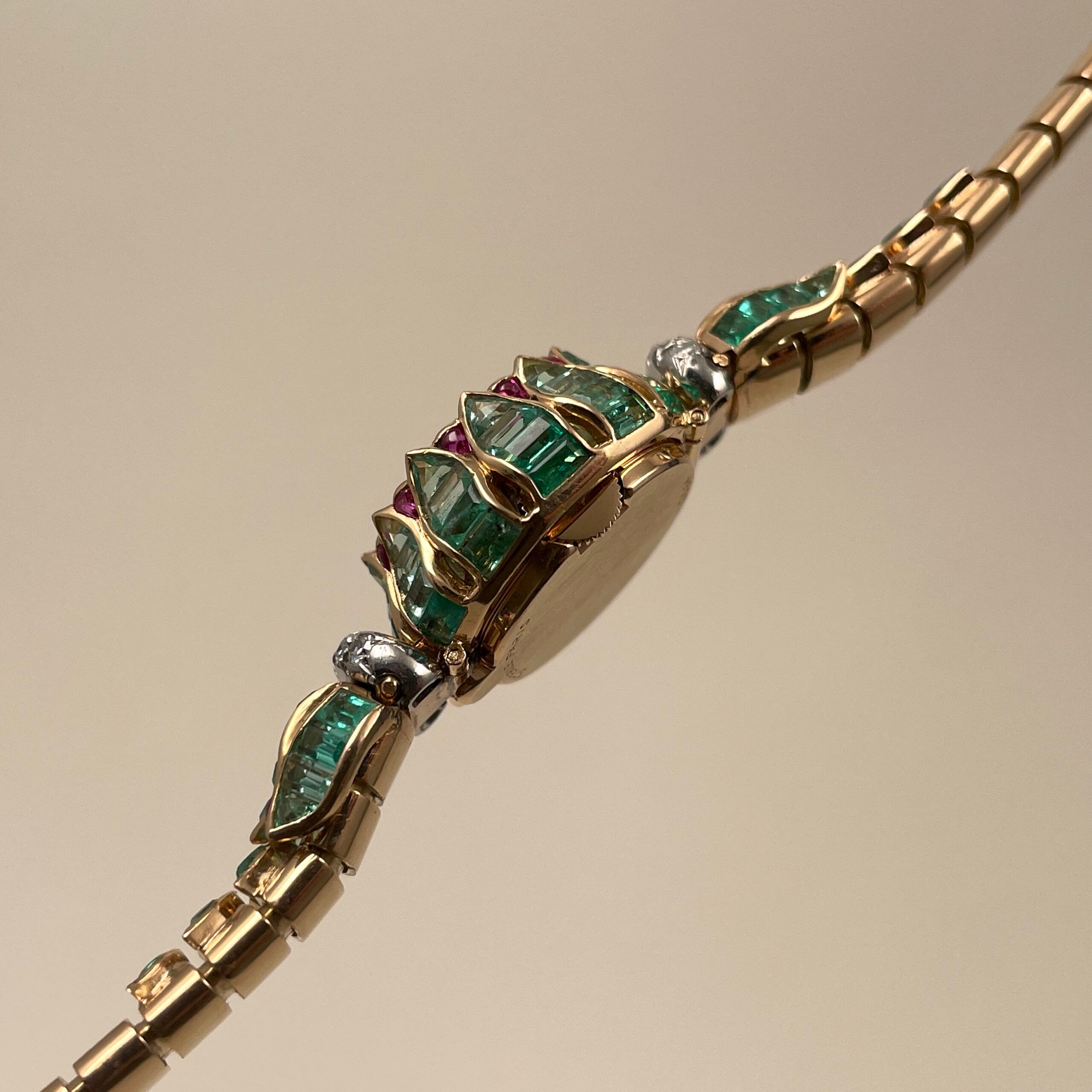 Pierre Sterlé Exceptional Gemstone Cocktail Watch, photo 5 of 16