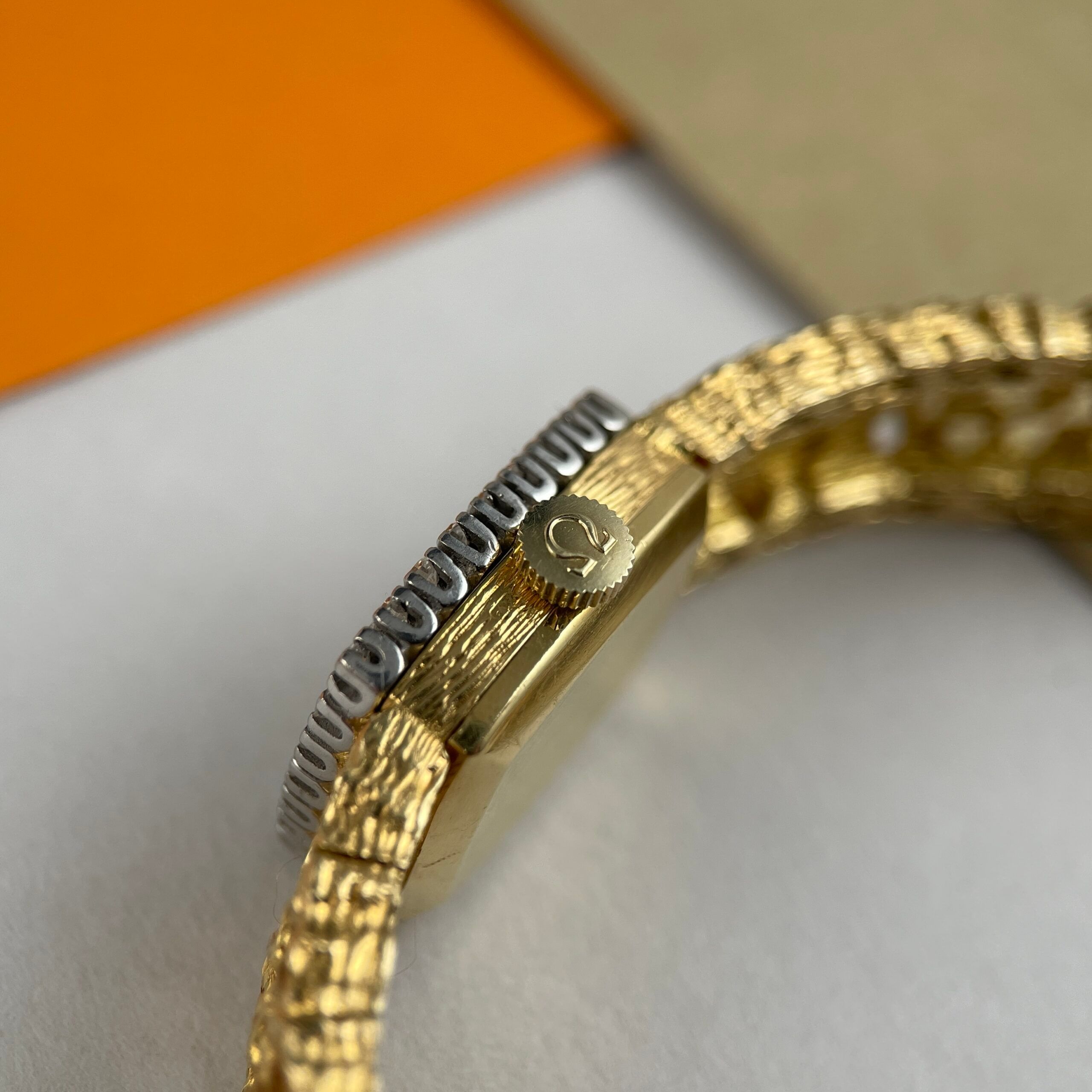 Omega Classic Mailles d’Or Gilbert Albert Diamond Cocktail Watch ‘Naturalistic’, photo 9 of 14