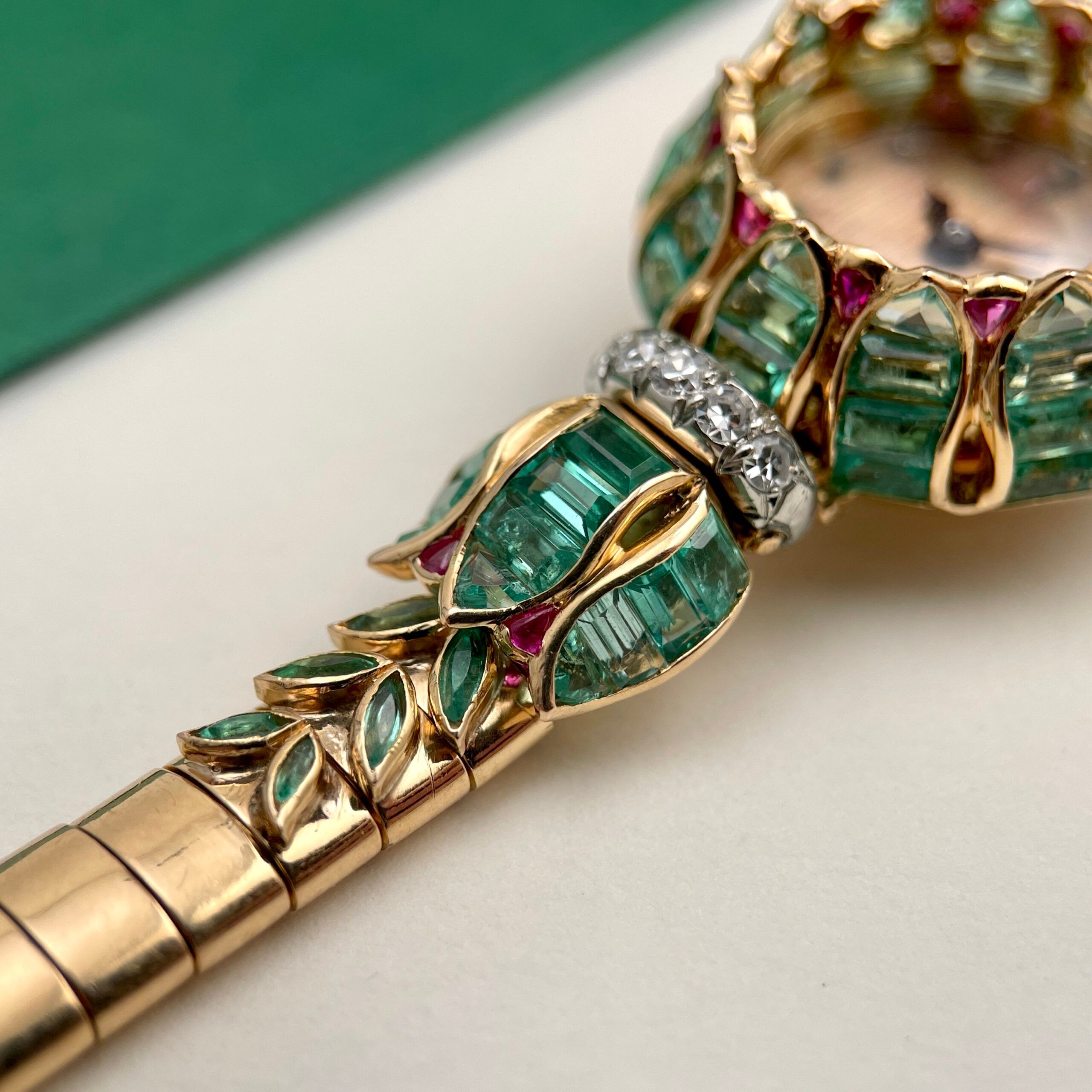 Pierre Sterlé Exceptional Gemstone Cocktail Watch, photo 11 of 16