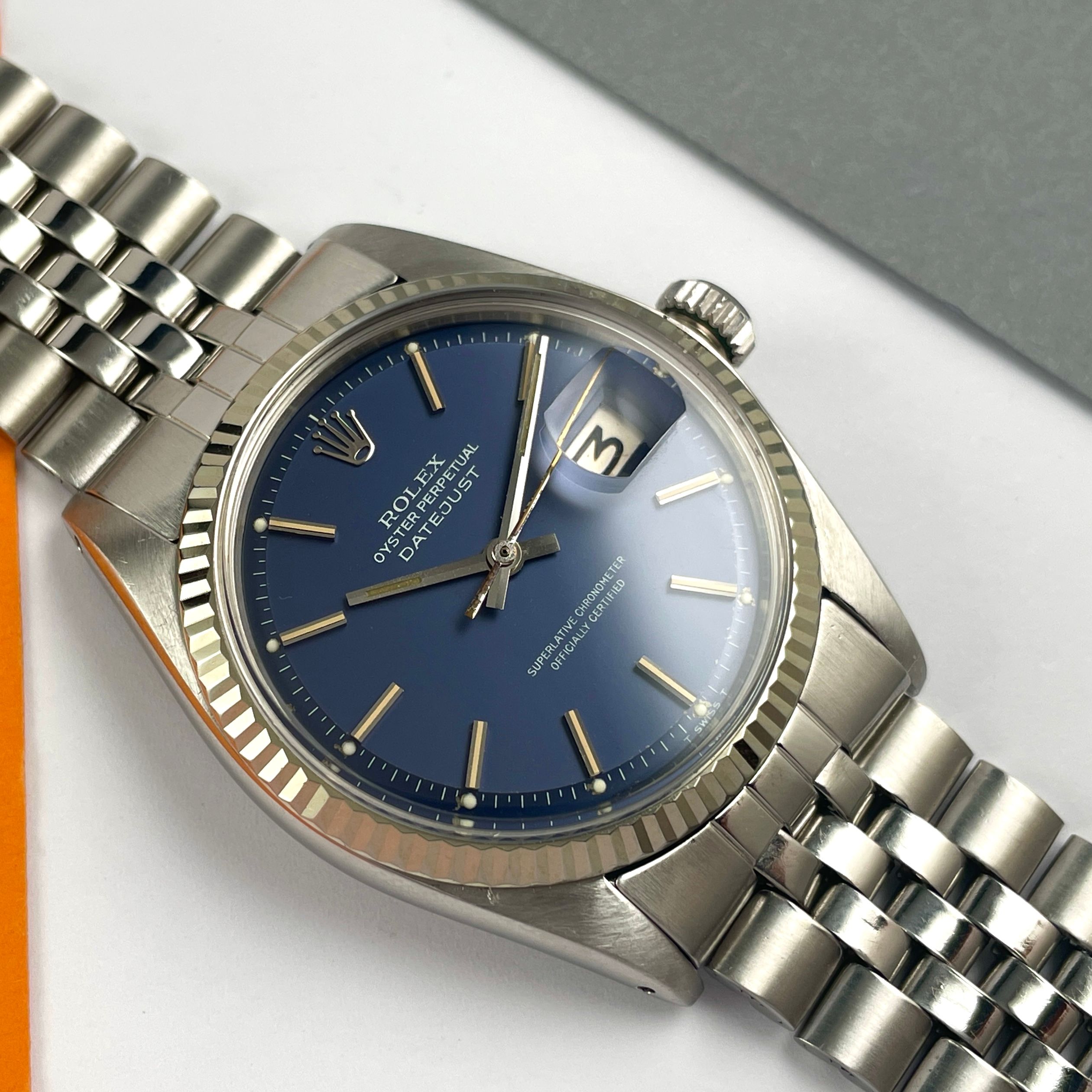 Rolex Datejust 1601 Matt Blue Dial, photo 4 of 13