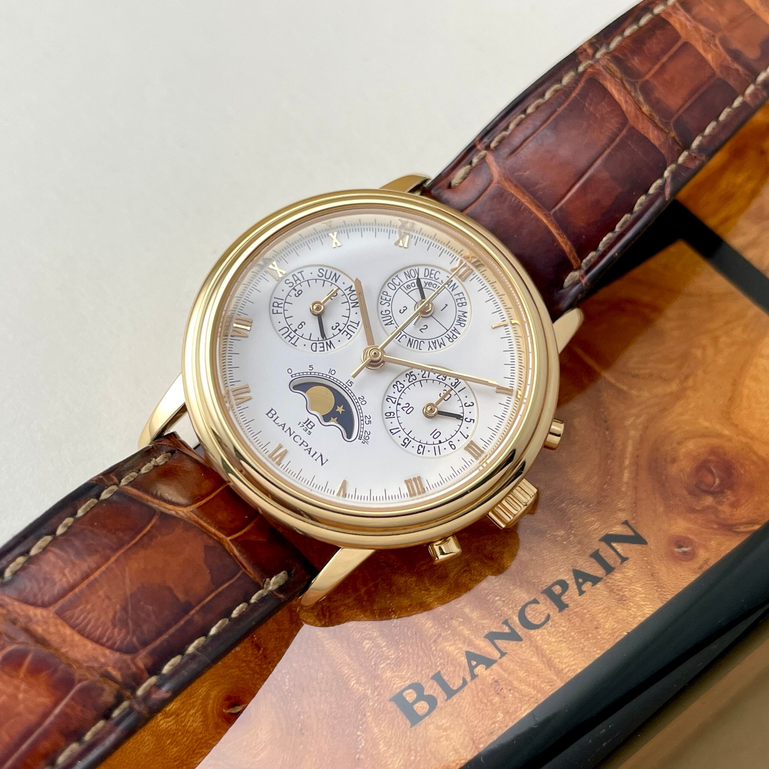 Blancpain Villeret Perpetual Calendar Chronograph, photo 4 of 15