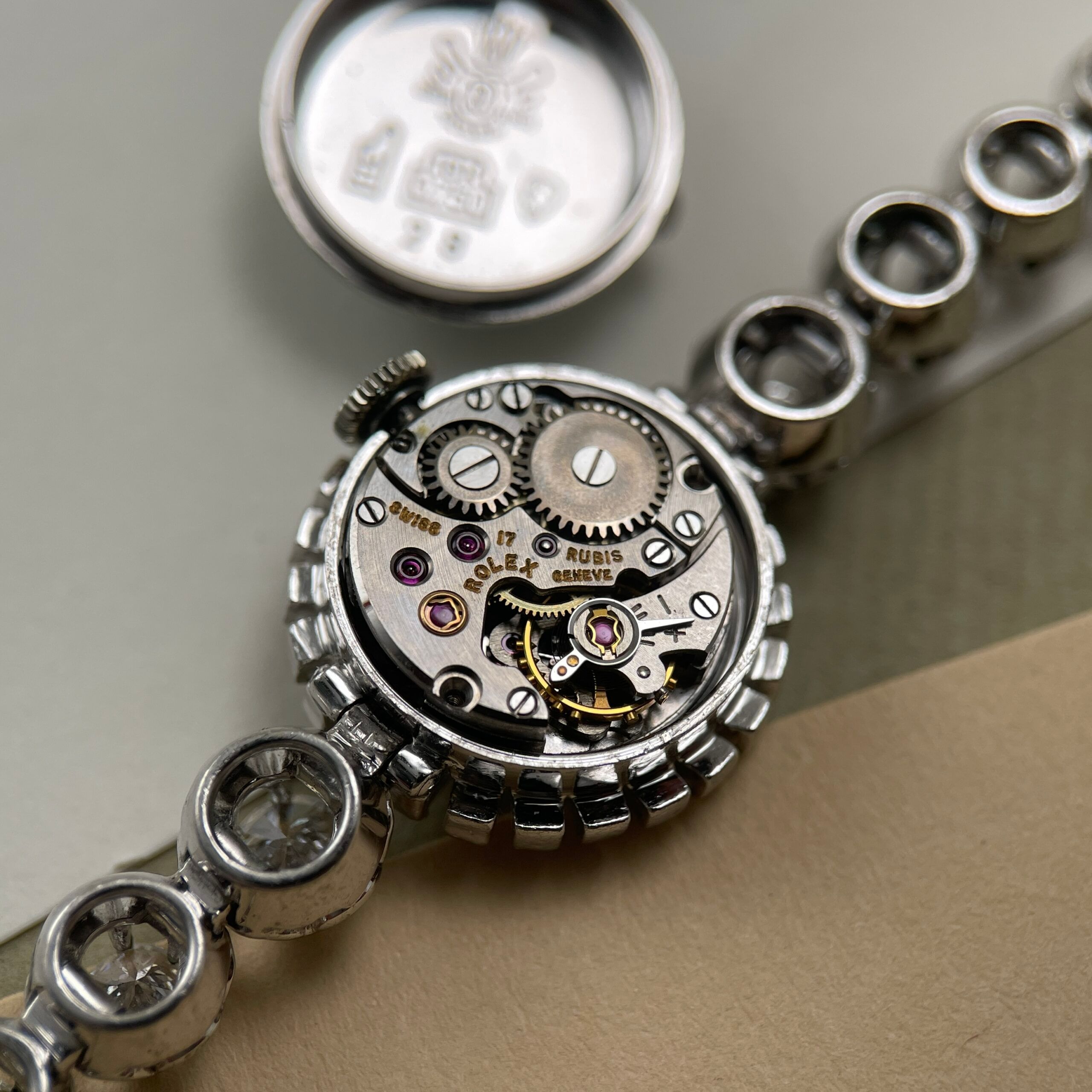 Rolex / Carl Bucherer Diamond White Gold Cocktail Watch, photo 13 of 16