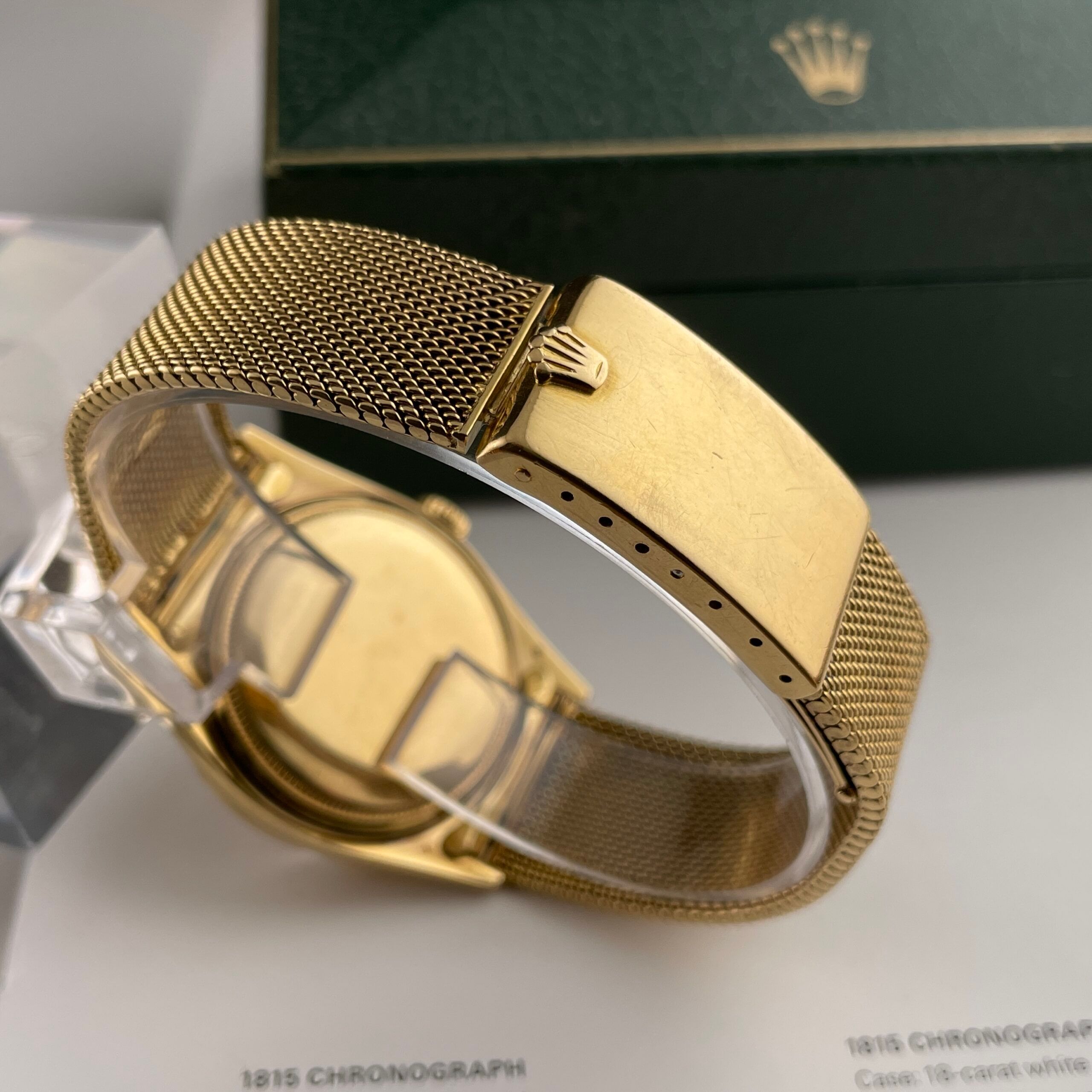 Rolex Day-Date 1803 Taupe Ghost with Mesh Bracelet, photo 11 of 17