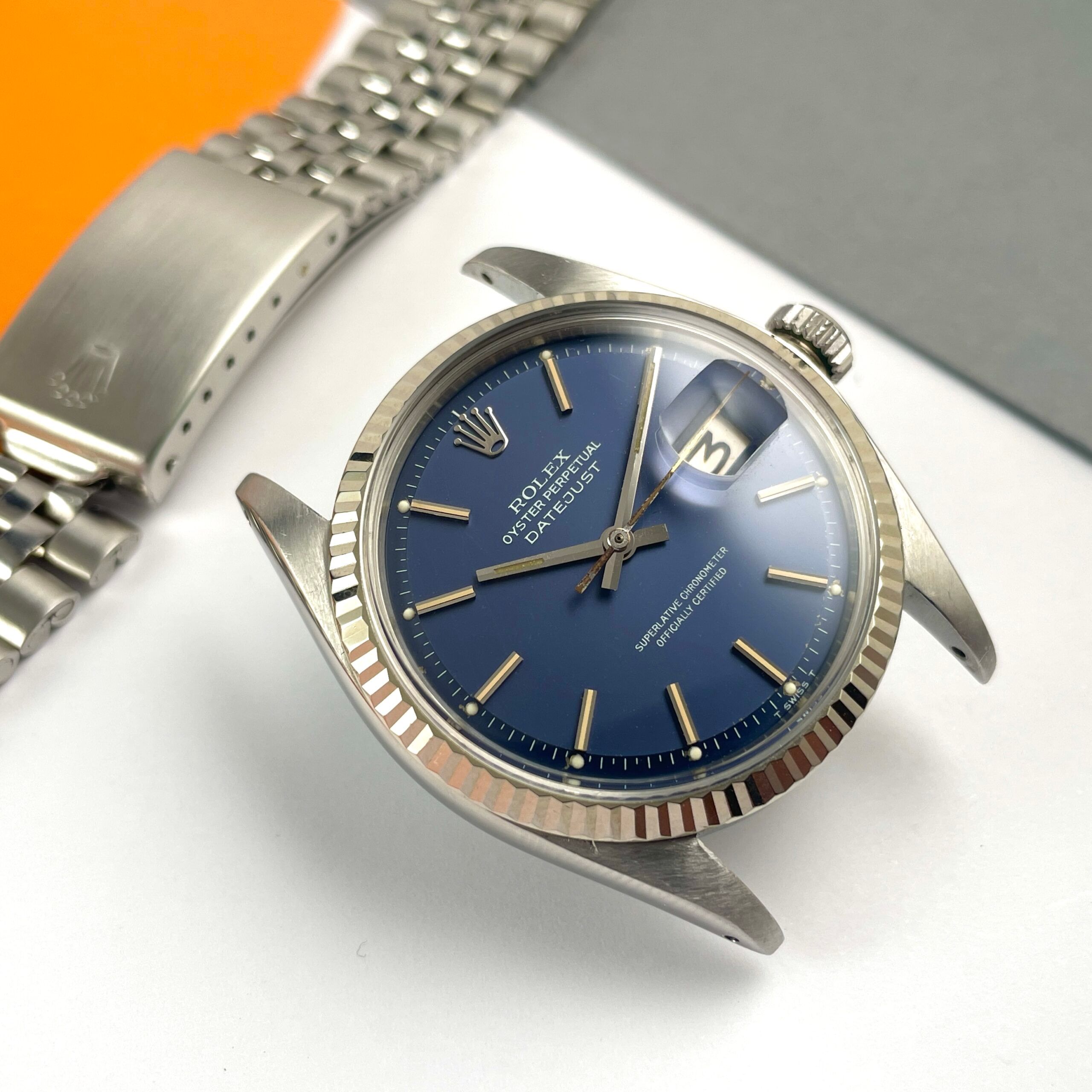 Rolex Datejust 1601 Matt Blue Dial