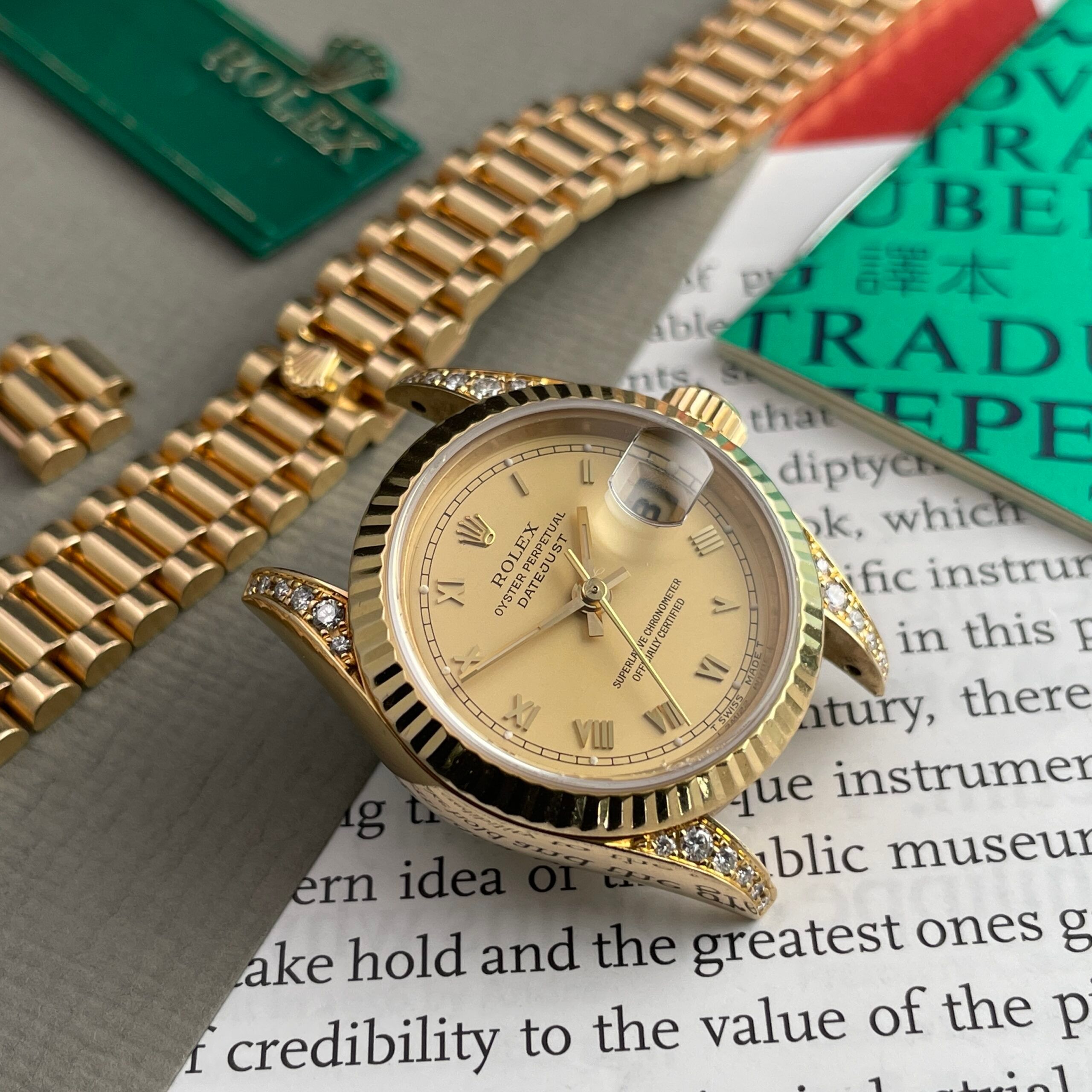 Rolex Datejust Factory Diamond, photo 5 of 16