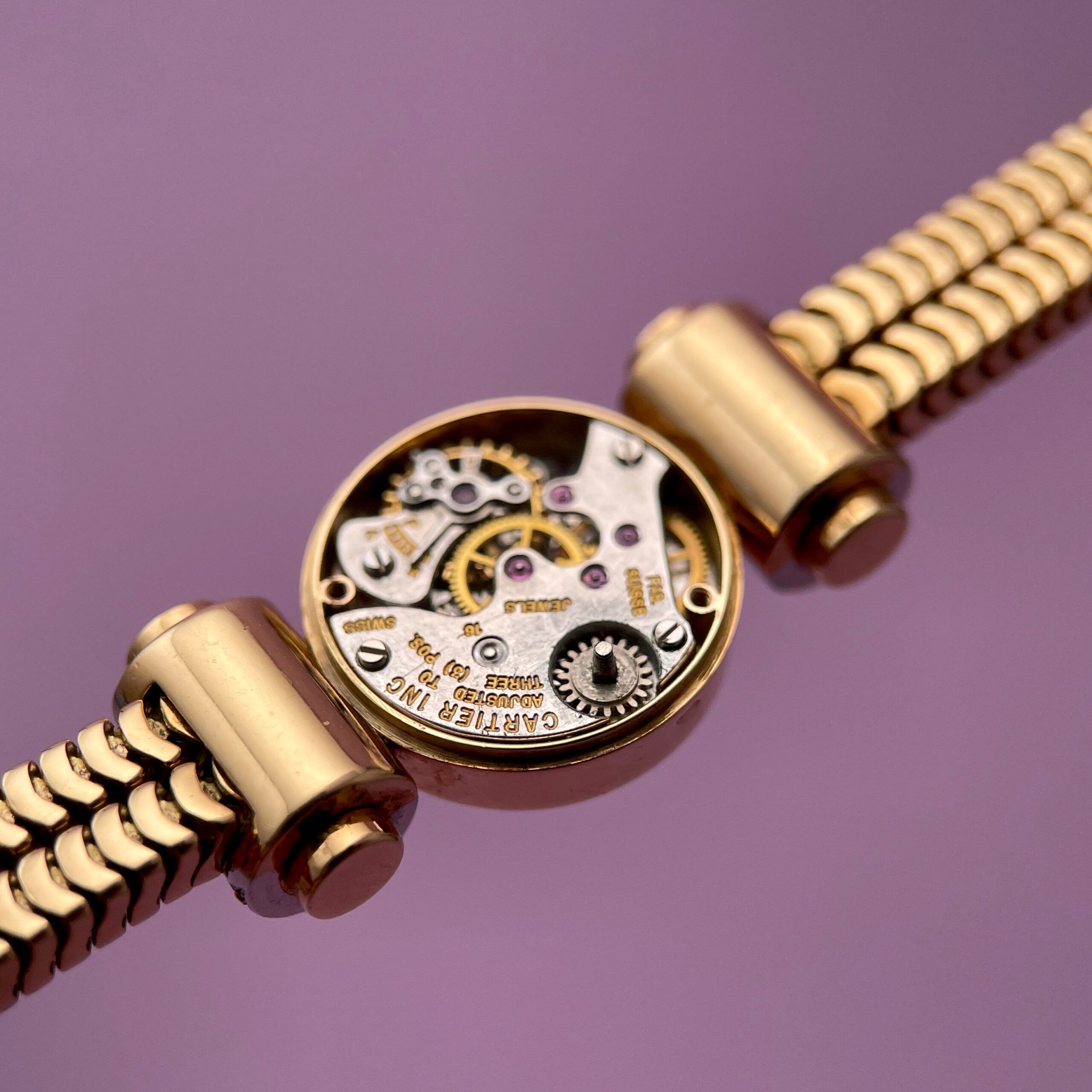 Cartier Art-Deco 1930s Gold & Diamond Cocktail Watch, photo 14 of 15