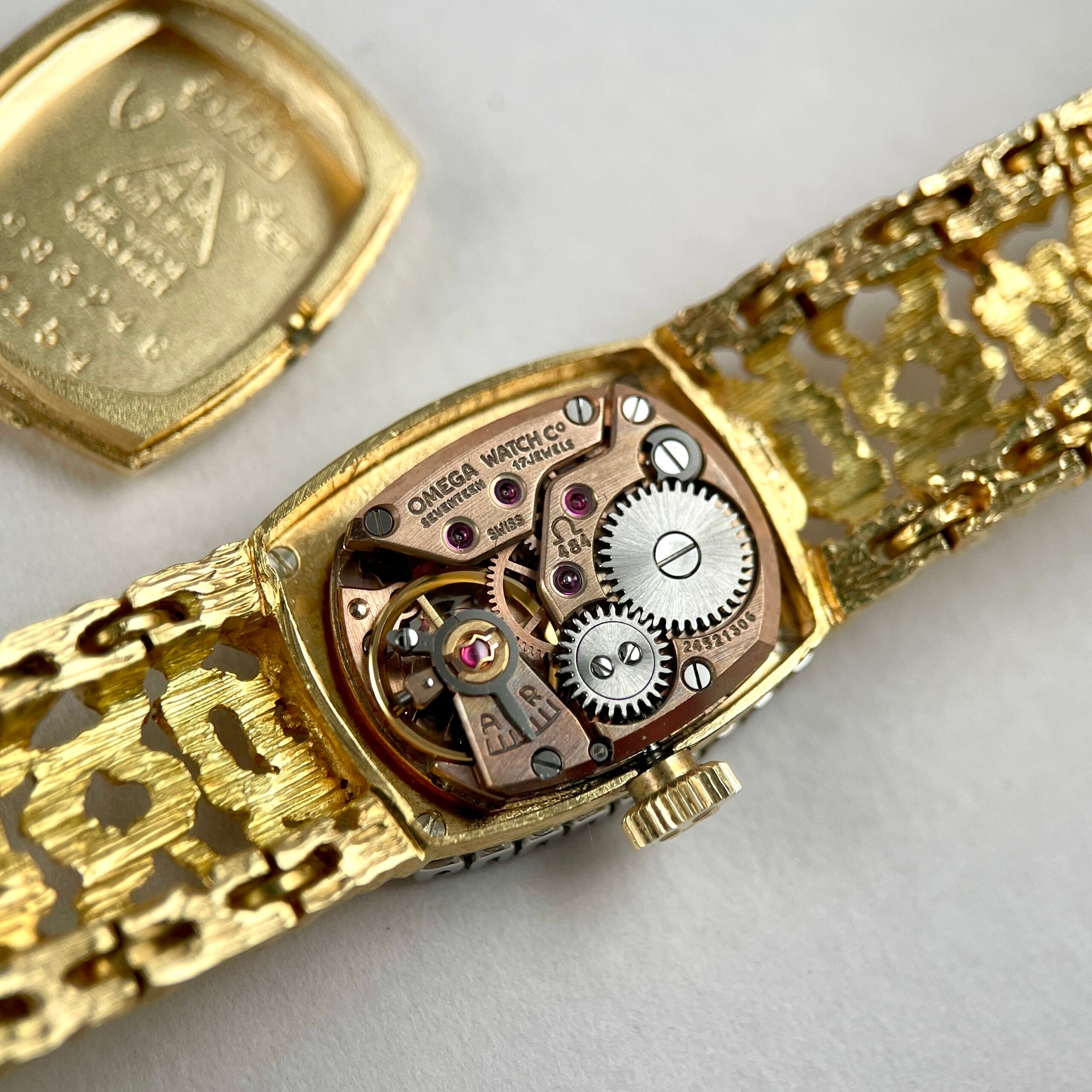 Omega Classic Mailles d’Or Gilbert Albert Diamond Cocktail Watch ‘Naturalistic’, photo 13 of 14