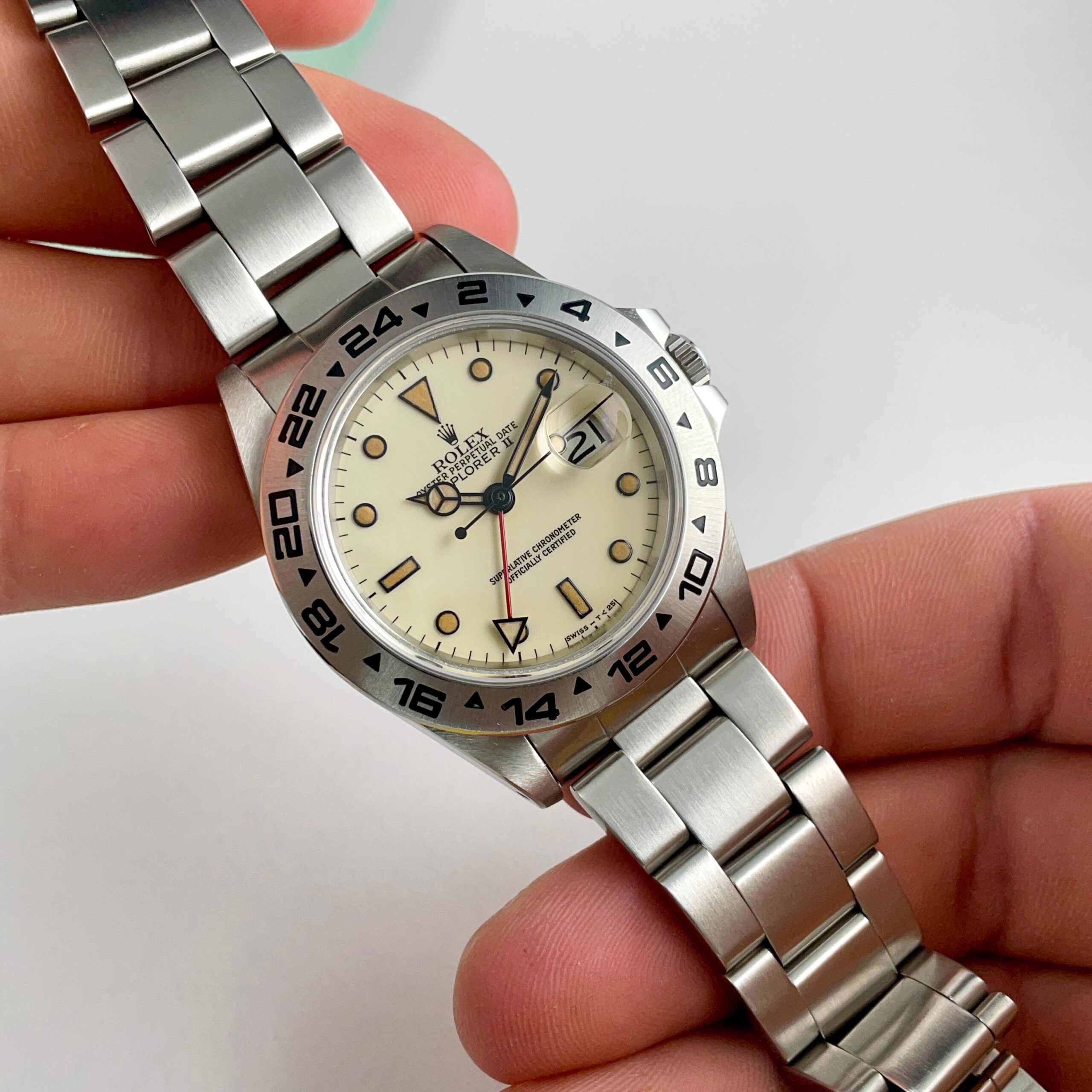 Rolex Explorer II ‘Cream Dial’, photo 3 of 14