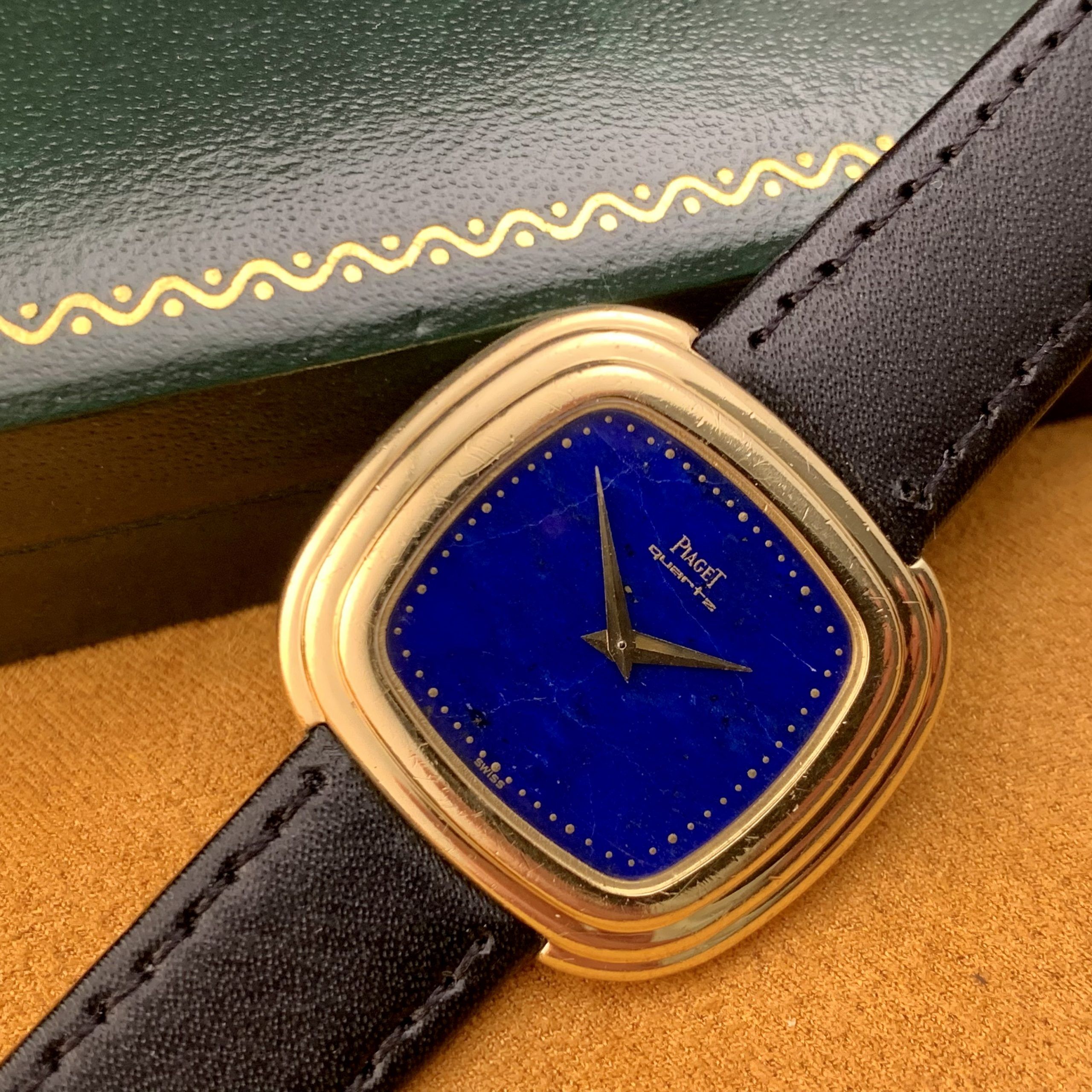 Piaget Lapis Lazuli Gents Dress Watch, photo 5 of 11