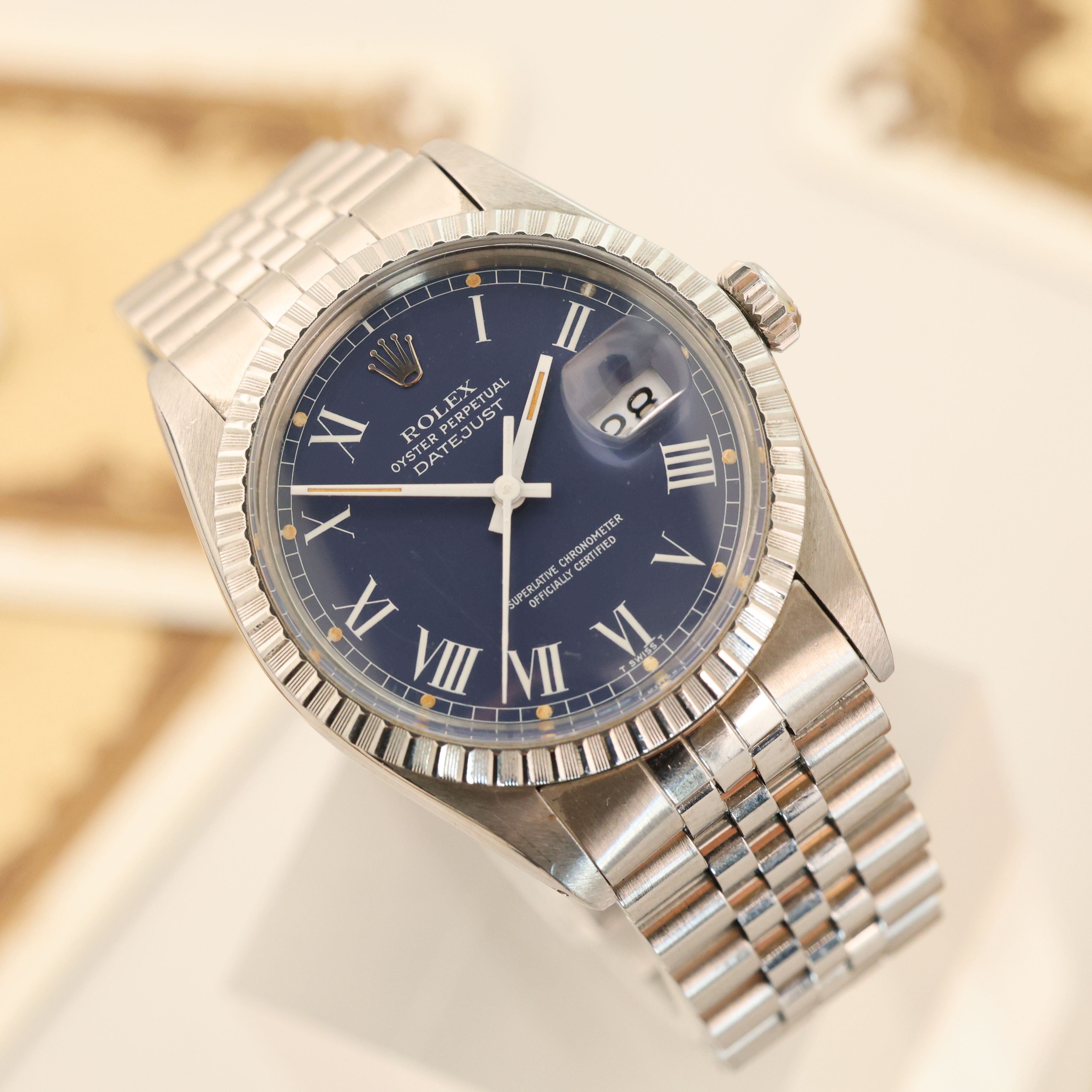 Rolex Datejust 'Blue Buckley', photo 3 of 14