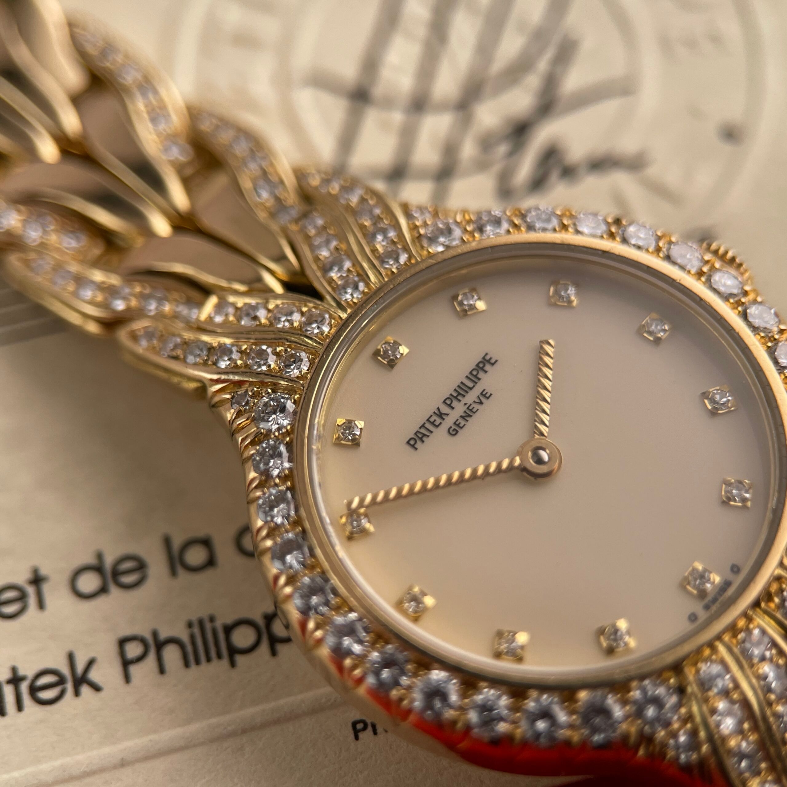 Patek Philippe La Flamme 4816/3 Factory Diamonds Cocktail Watch, photo 4 of 16