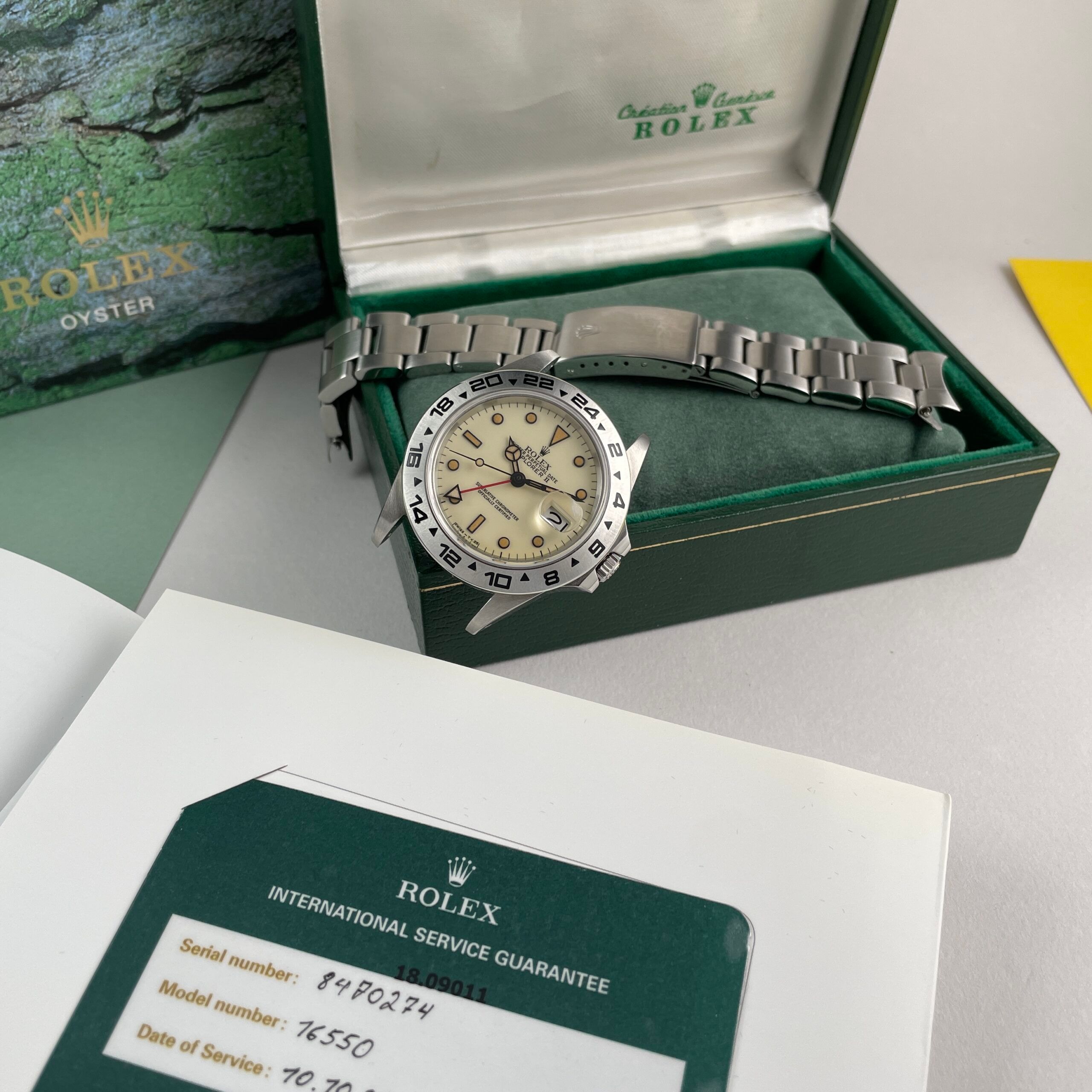 Rolex Explorer II ‘Cream Dial’, photo 4 of 14