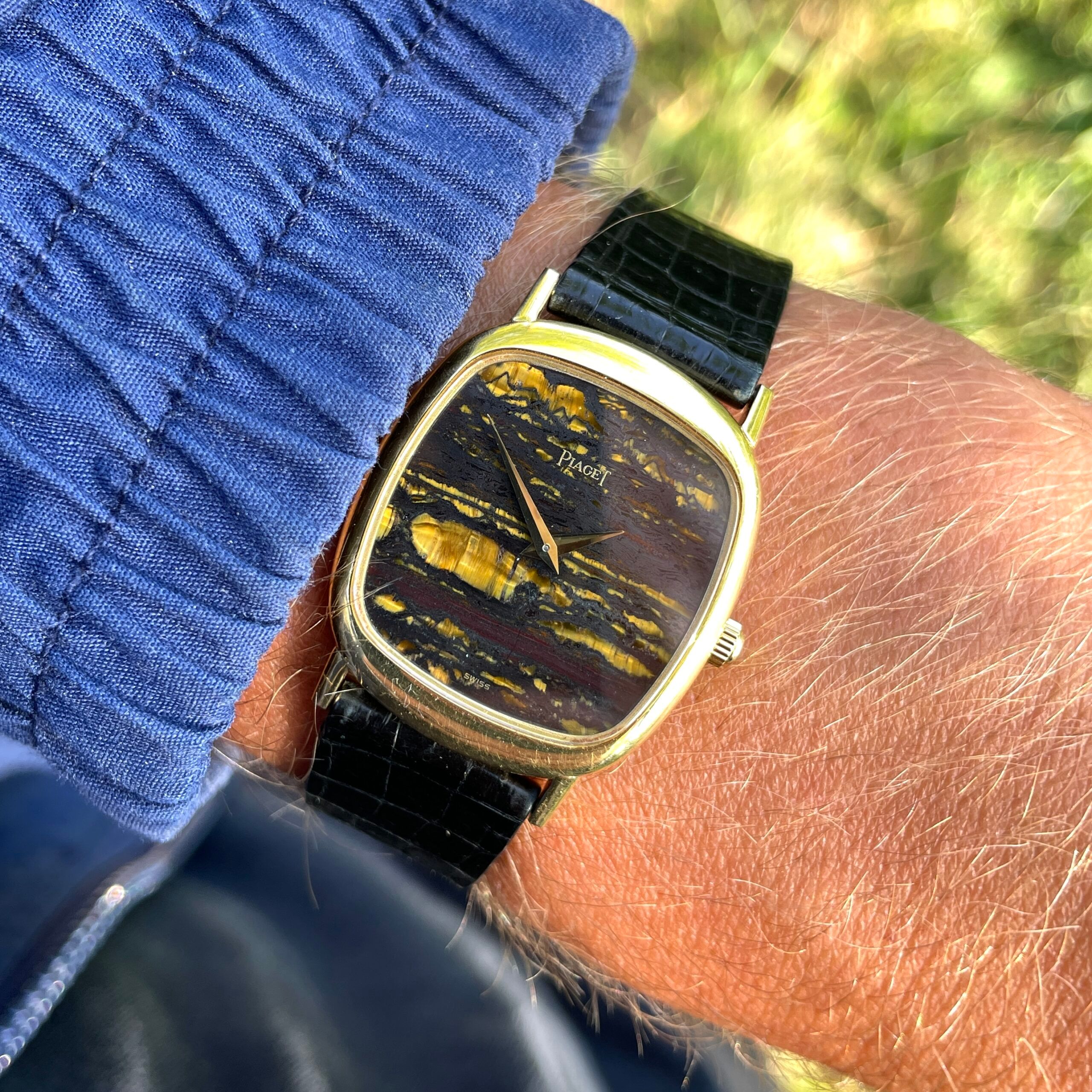 Piaget Tiger Iron Dial Dress Watch, photo 9 of 13