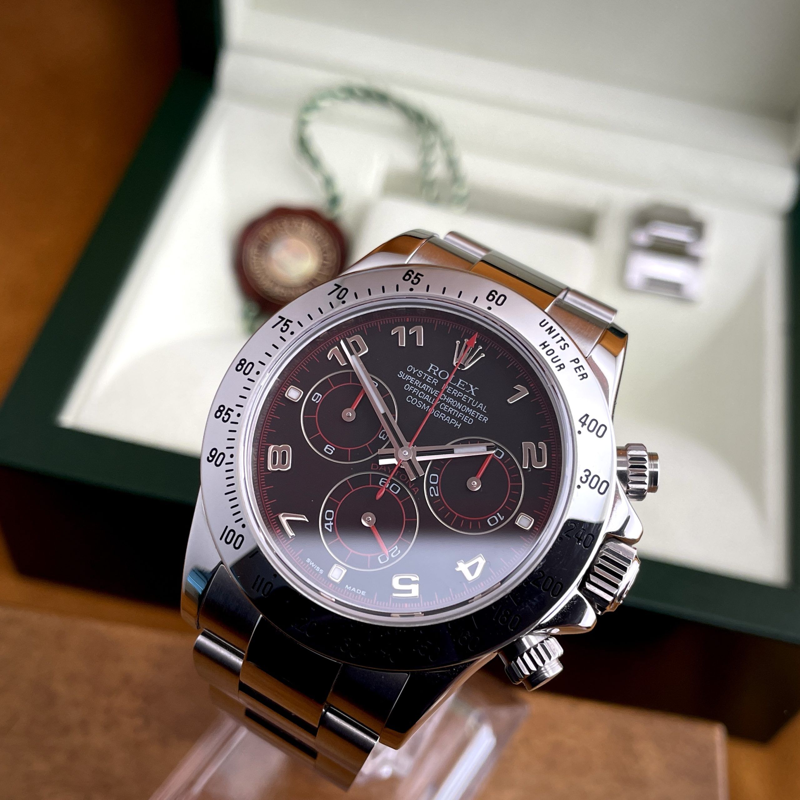 Rolex Daytona 116520 ‘Racing’ Dial Full-Set, photo 6 of 15