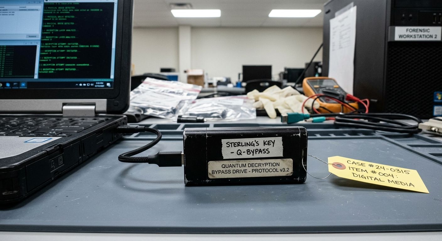 Quantum Decryption USB