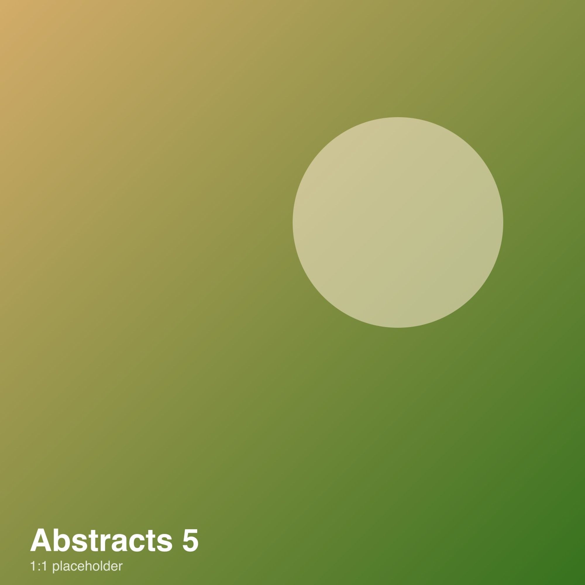 Abstracts No. 5