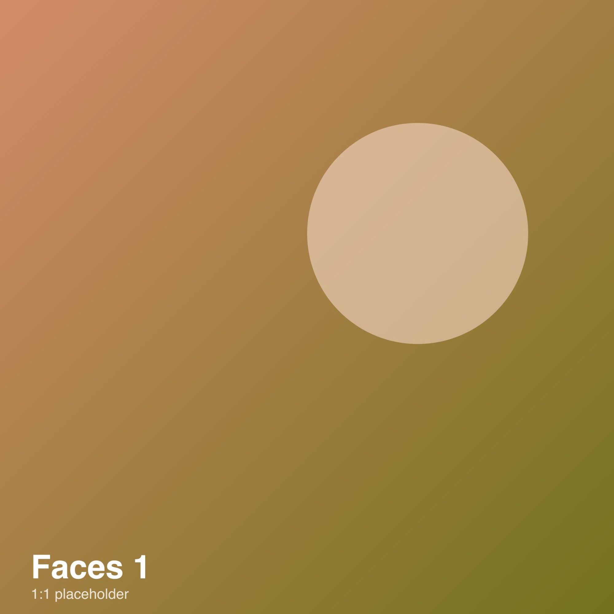 Faces No. 1