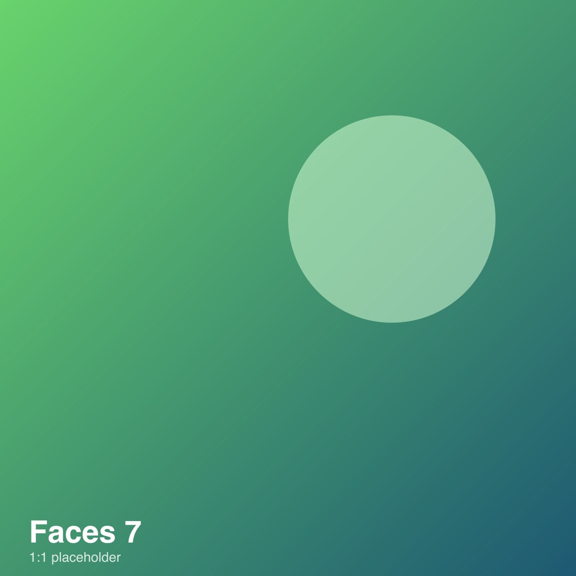 Faces No. 7
