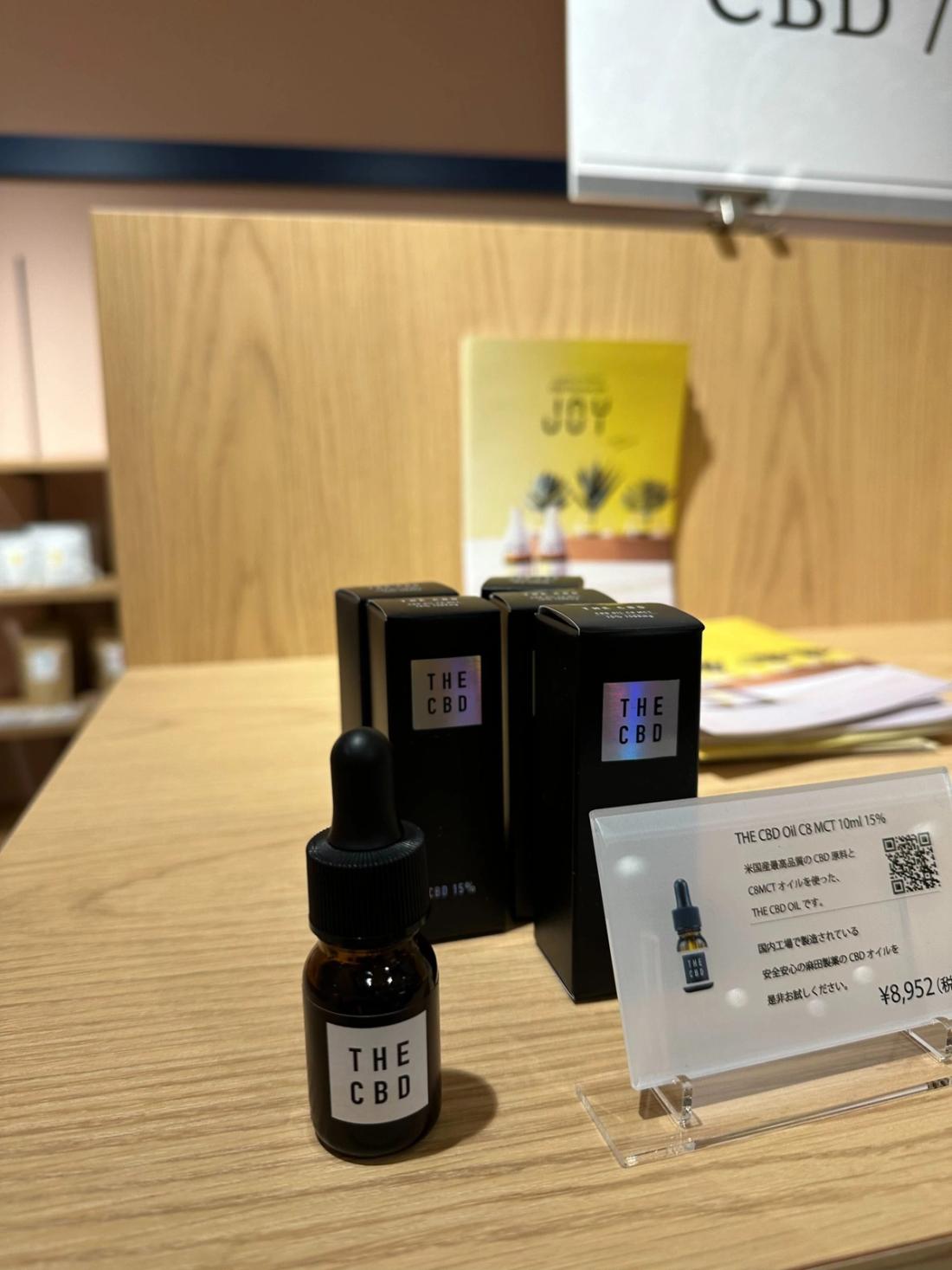 THECBDの店頭販売商品