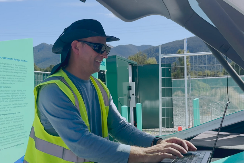 Neil Soper Senior Development Engineer Working At Springs Junction Zero site