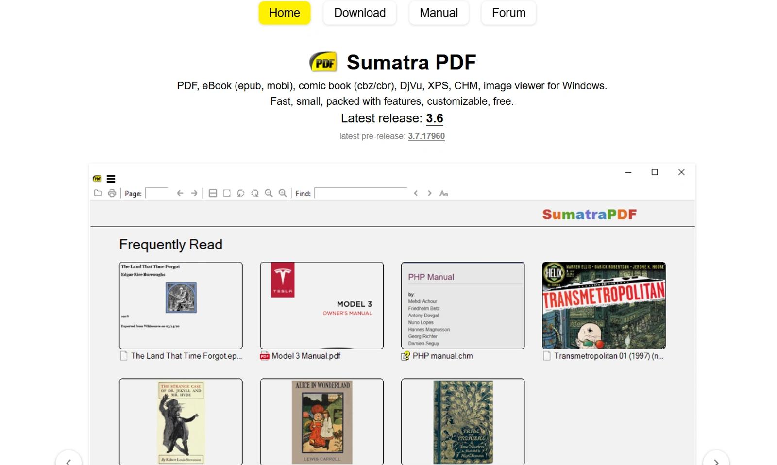 Sumatra PDF Reader Ensures Fast And Lightweight ePUB Access With Minimal System Usage