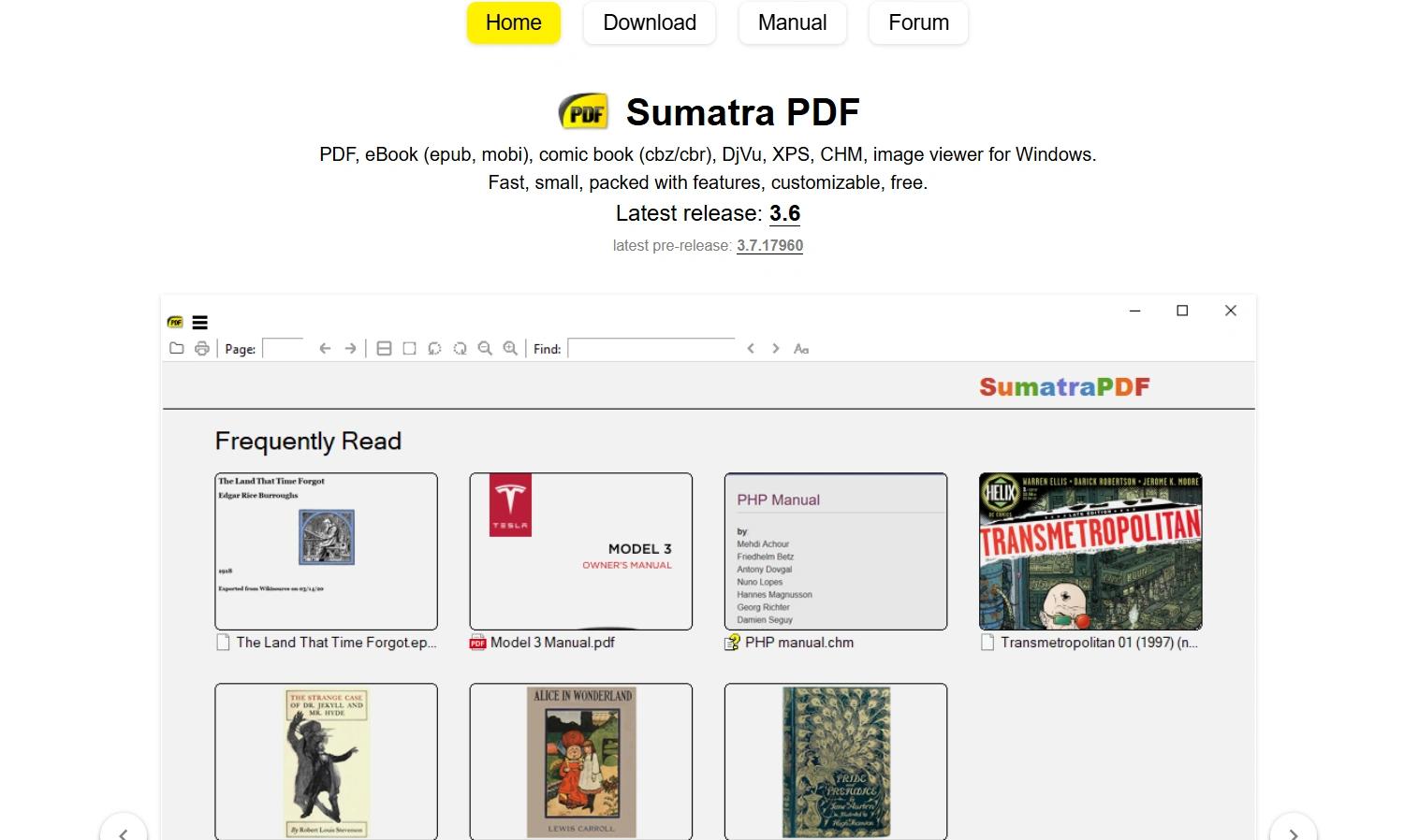Sumatra PDF Reader Ensures Fast And Lightweight ePUB Access With Minimal System Usage