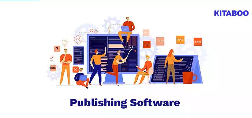 Professional programmers configuring software colorful flat illustration blog