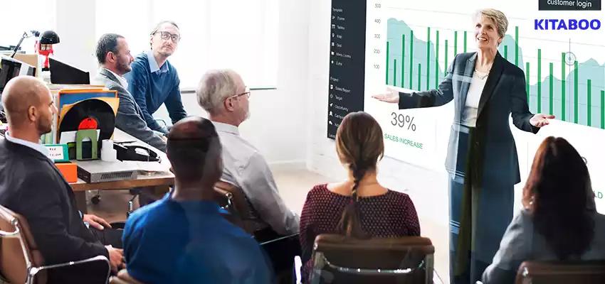 Customer Marketing Sales Dashboard Graphics Concept