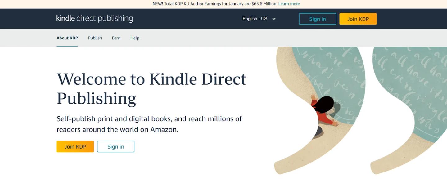 Amazon Kindle Direct Publishing (KDP)