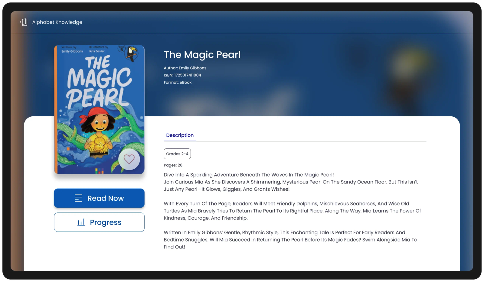 Kids Reading App